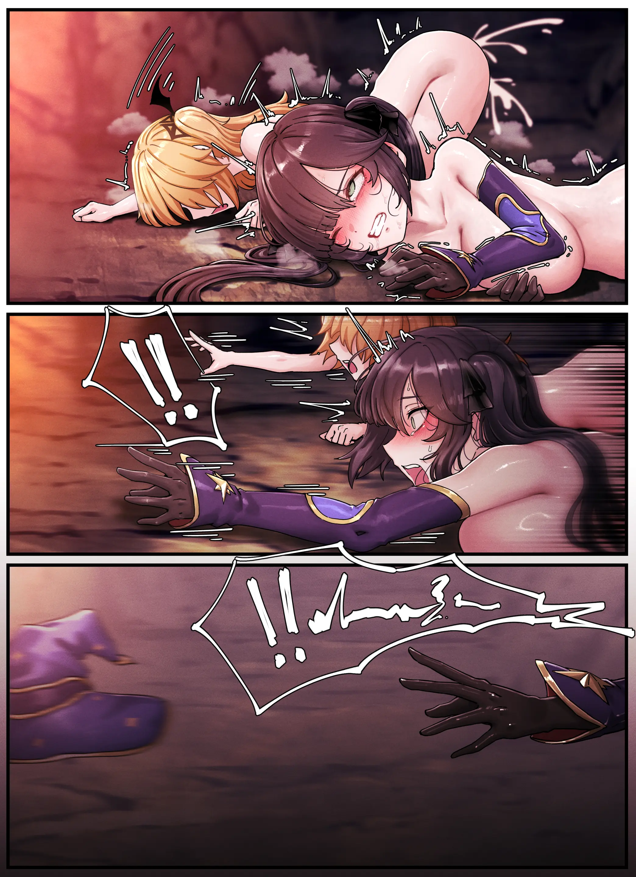 Teyvat Gravure #10: Mona & Fischl GOBLIN Impact