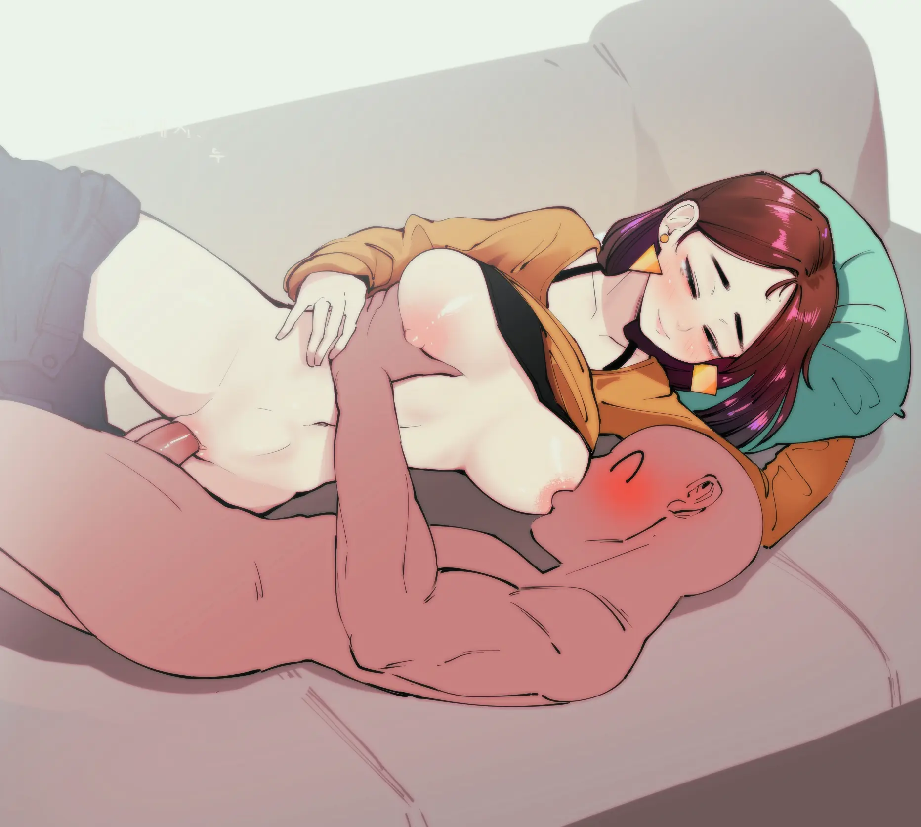 이루다 가슴빨기