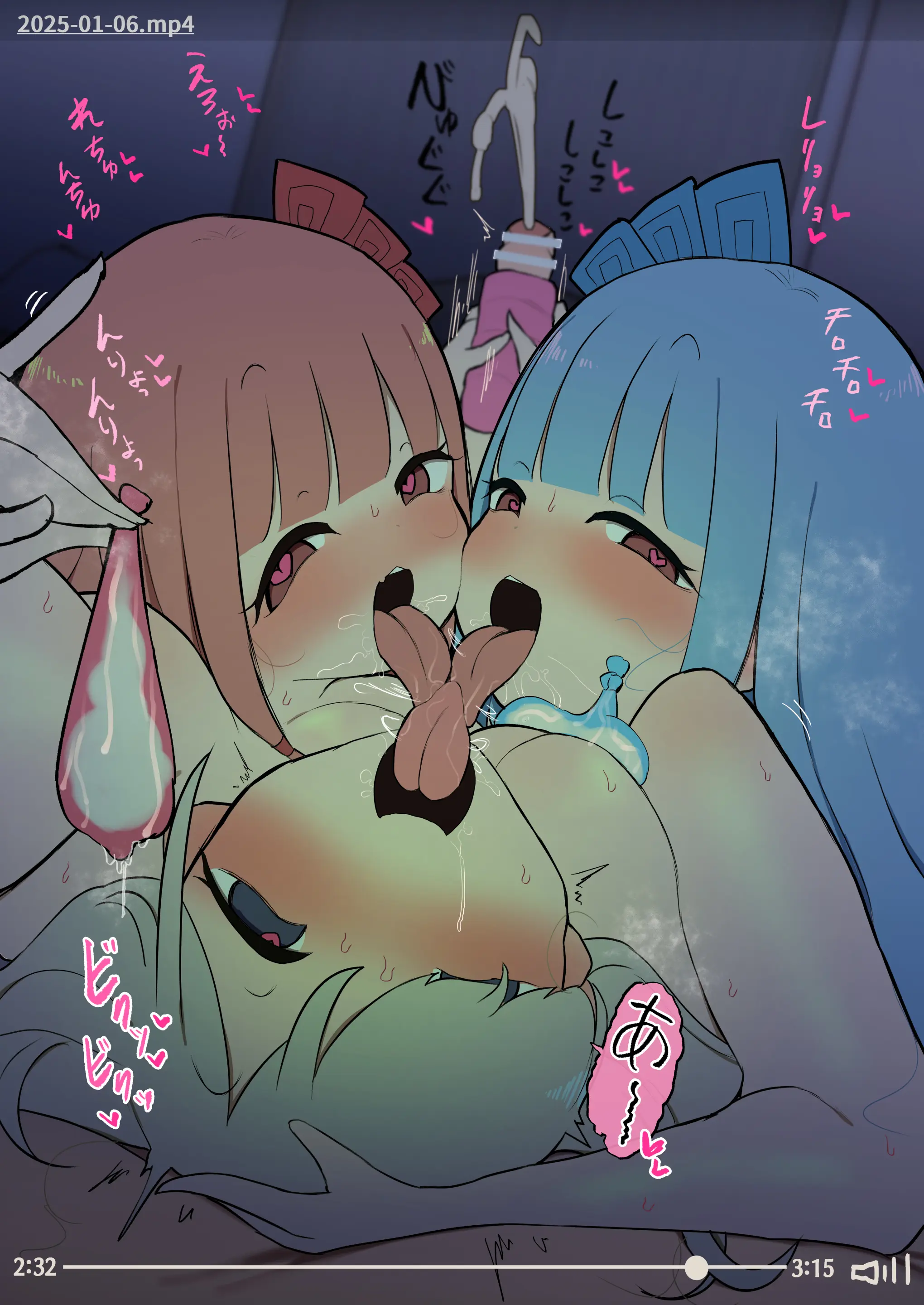 2025-Nen 1-Gatsu Momomo Gasshukoku Rakugaki | 2025년 1월 모모모합중국 낙서