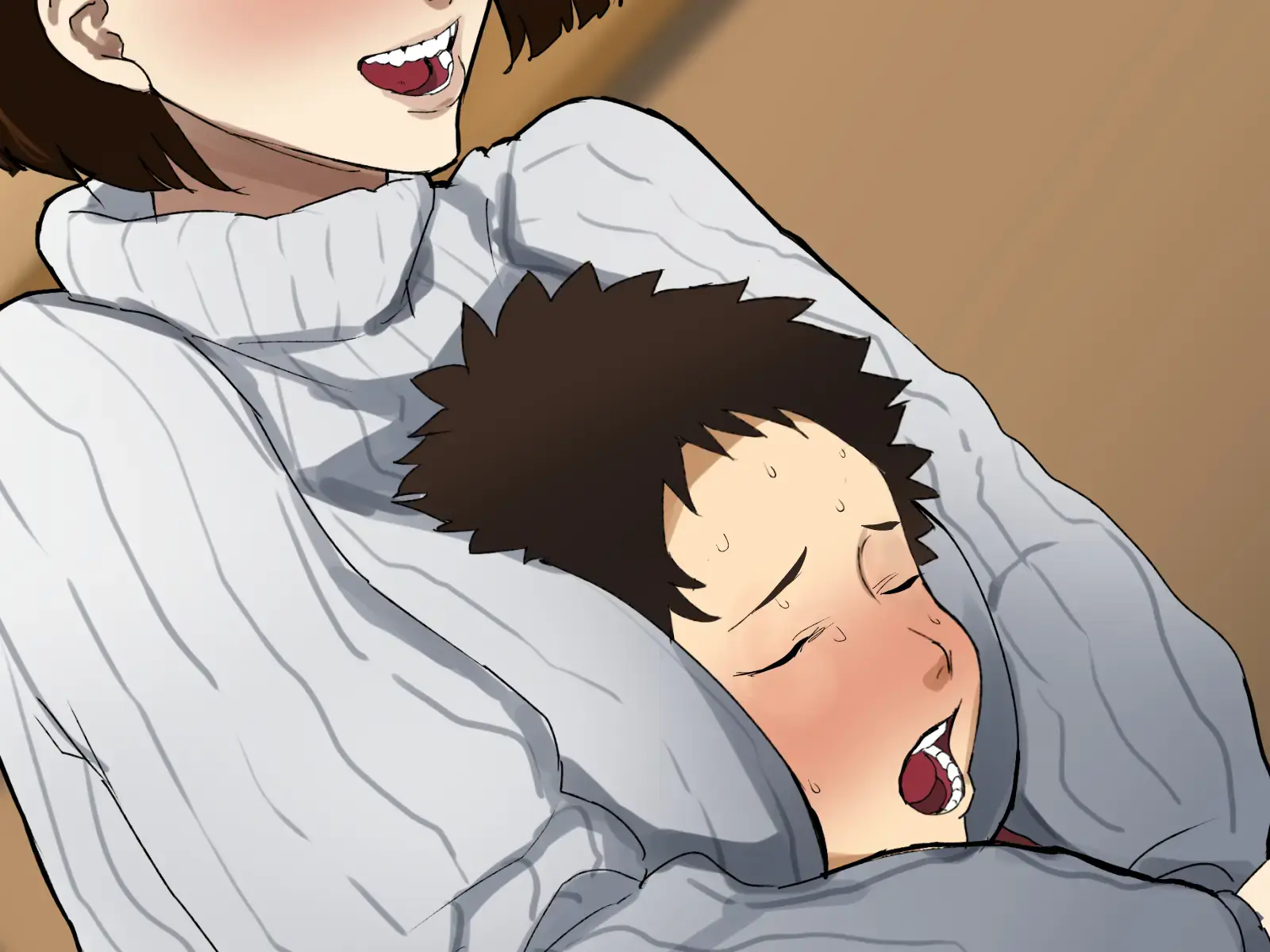 Toshikoshi Kinseki No Oba-Chan-Tachi To No Hitoyo #1 | 새해 전야 친척의 이모님들과의 하룻밤 #1