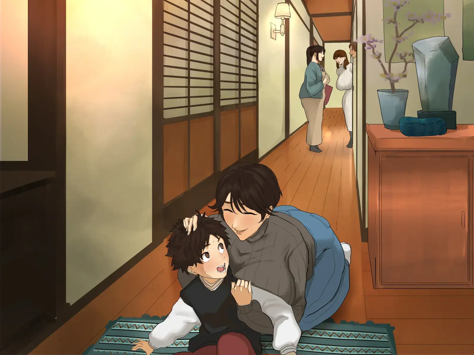 Toshikoshi Kinseki No Oba-Chan-Tachi To No Hitoyo #2 | 새해 전야 친척의 이모님들과의 하룻밤 #2