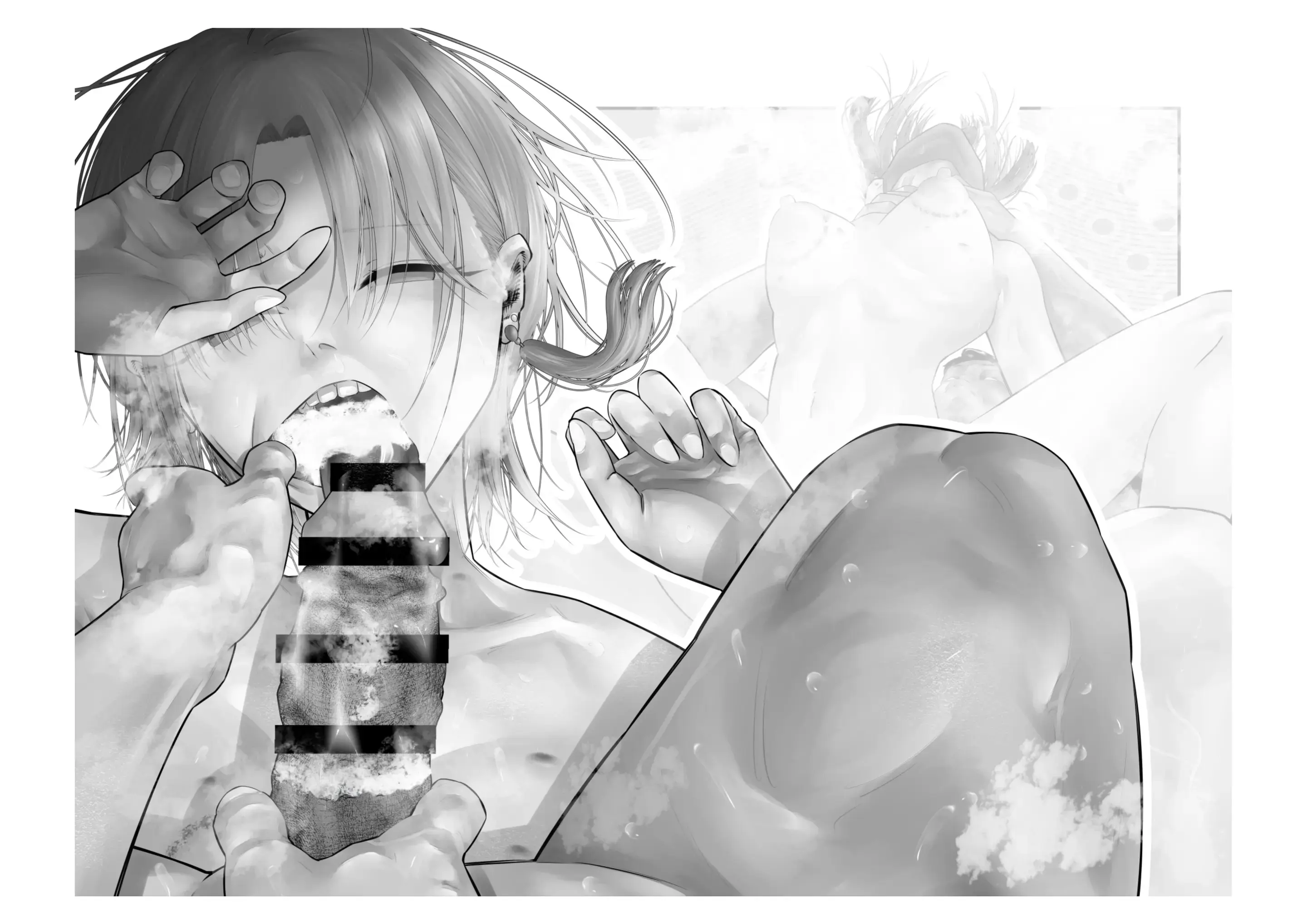 -Asakura Touru- Migawari Kyousei Mesu Kobi | -아사쿠사 토오루- 대리 강제 암컷 교태