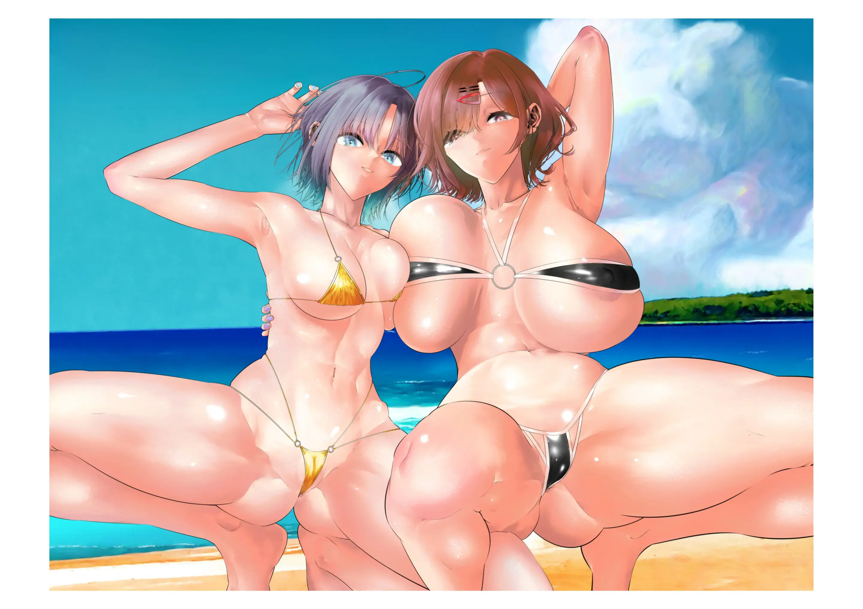 SHINY COLORS Higuchi & Asakura Gojitsudan CG-Shu | 샤니마스 히구치 & 아사쿠라 후일담 CG집