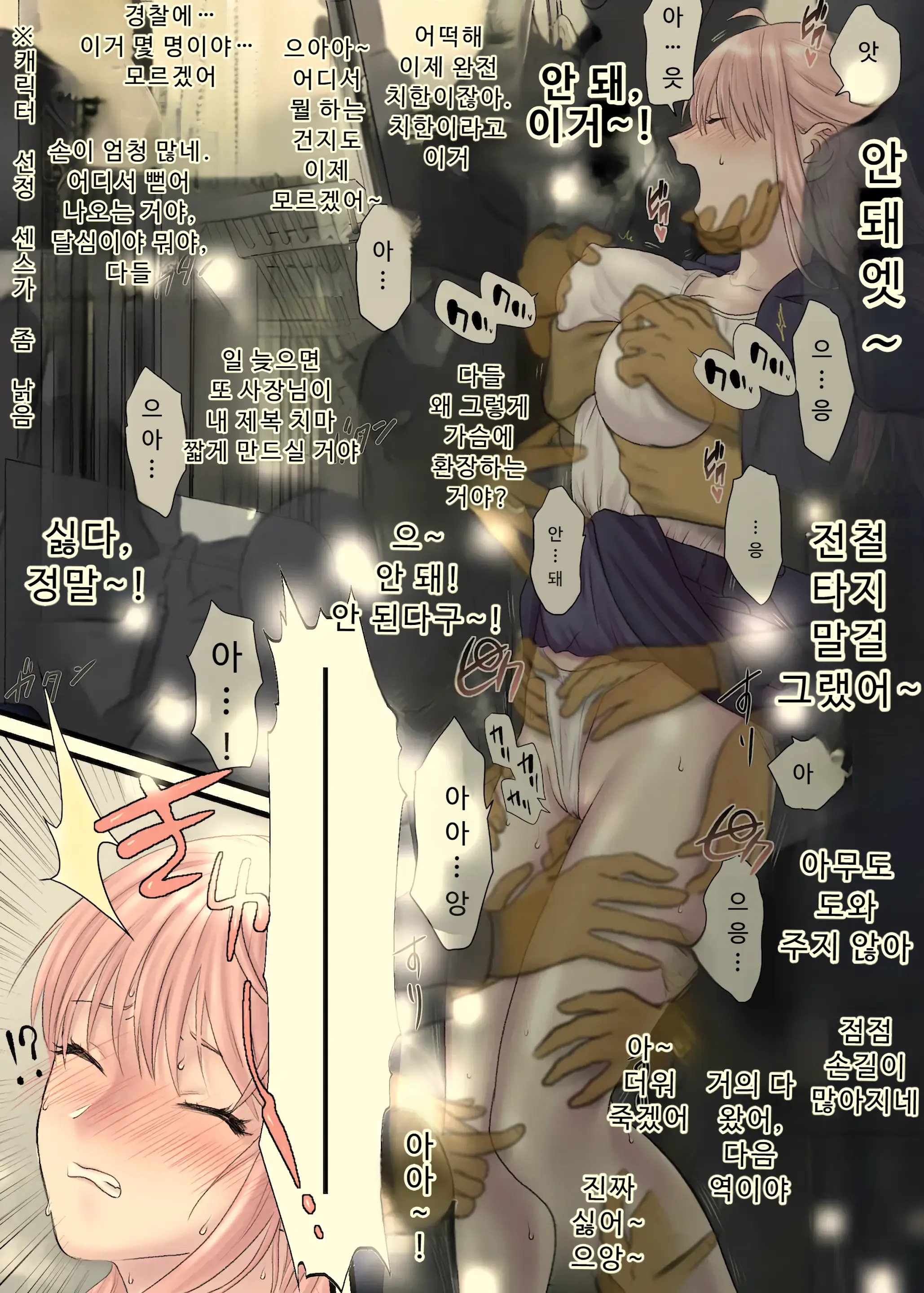 언니의 만원전철+오마케