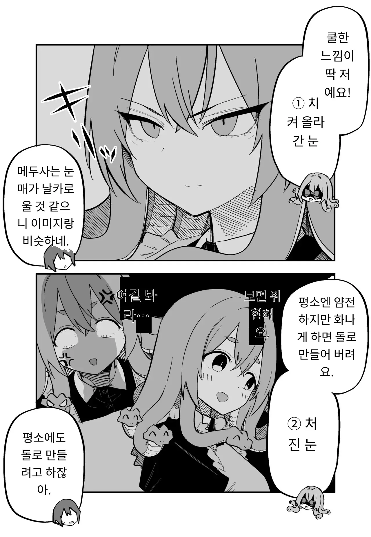 메두사 노예를 샀다