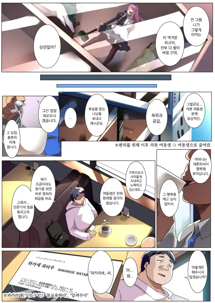 Wakarase Consultant ~Anata No Gimai, Onaho Ni Shimasu~ | 참교육 컨설턴트 ~당신의 의붓여동생, 오나홀 만들겠습니다~