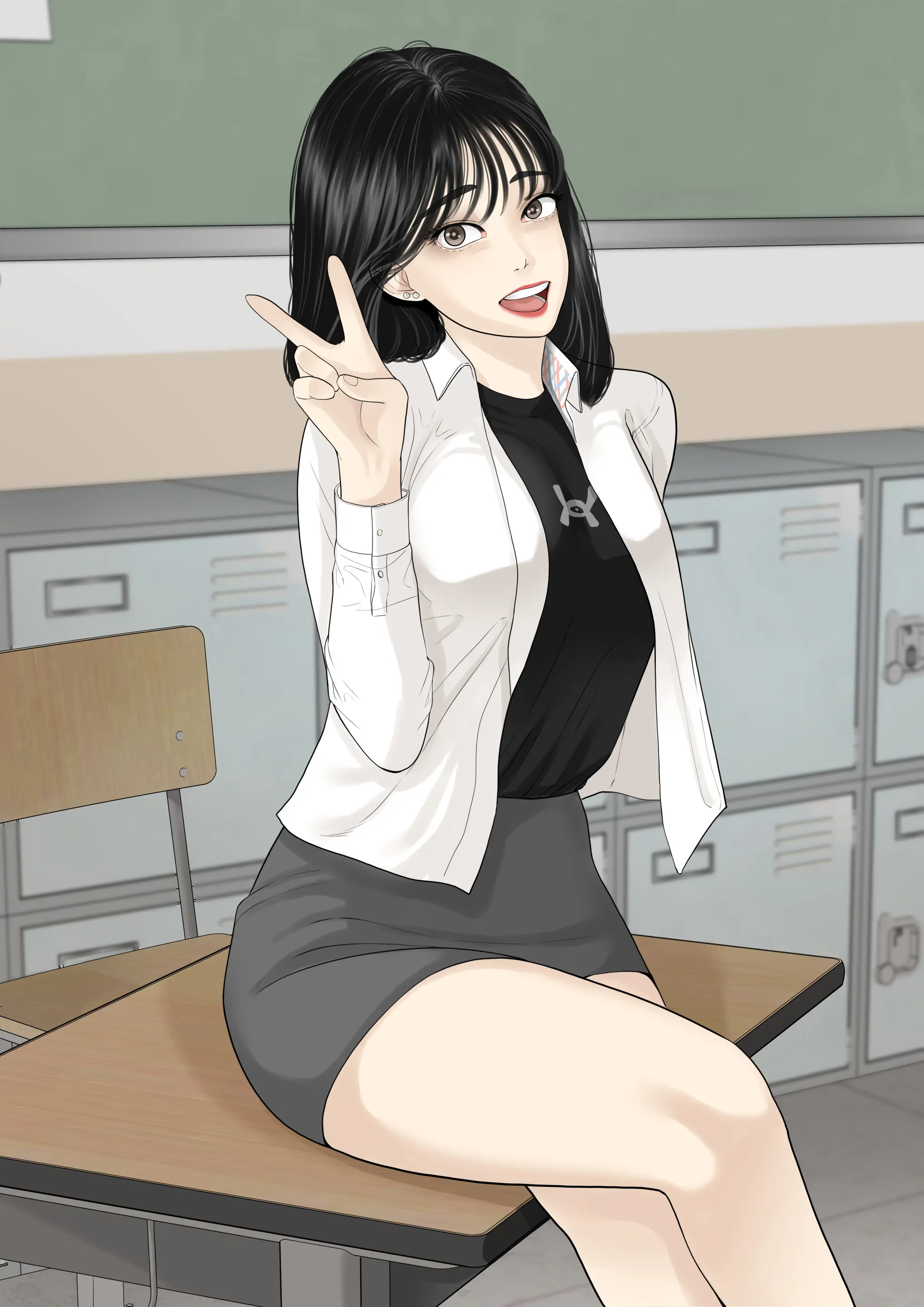 코인노래방+세뱃돈 주면 해주는 누나+학교에서