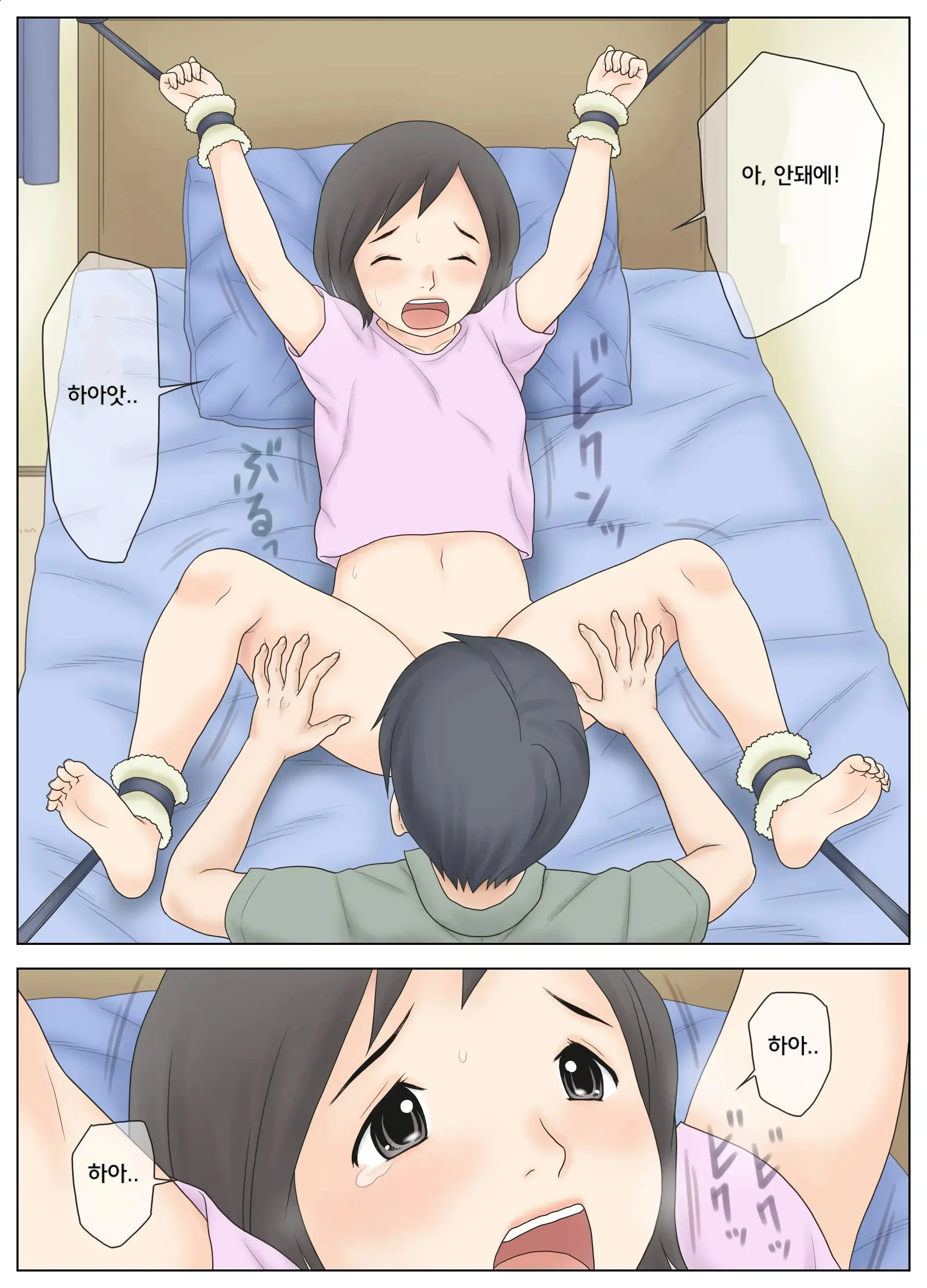 Kawaii Imouto Wo Kousoku Shite Mekakushi Shite Iroiro Shita Kekka | 귀여운 여동생을 구속하고 눈가리고 여러가지 한 결과