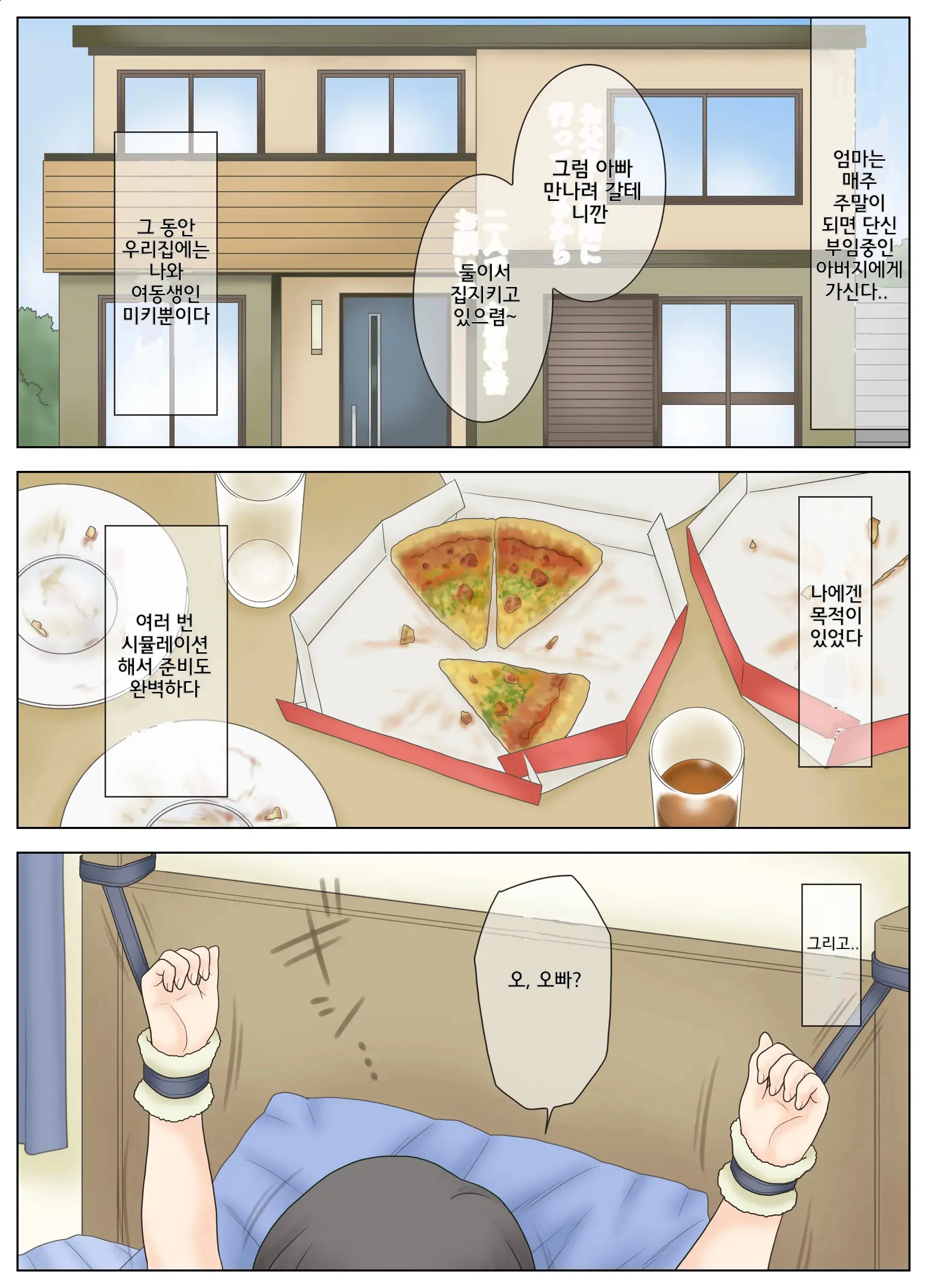 Kawaii Imouto Wo Kousoku Shite Mekakushi Shite Iroiro Shita Kekka | 귀여운 여동생을 구속하고 눈가리고 여러가지 한 결과