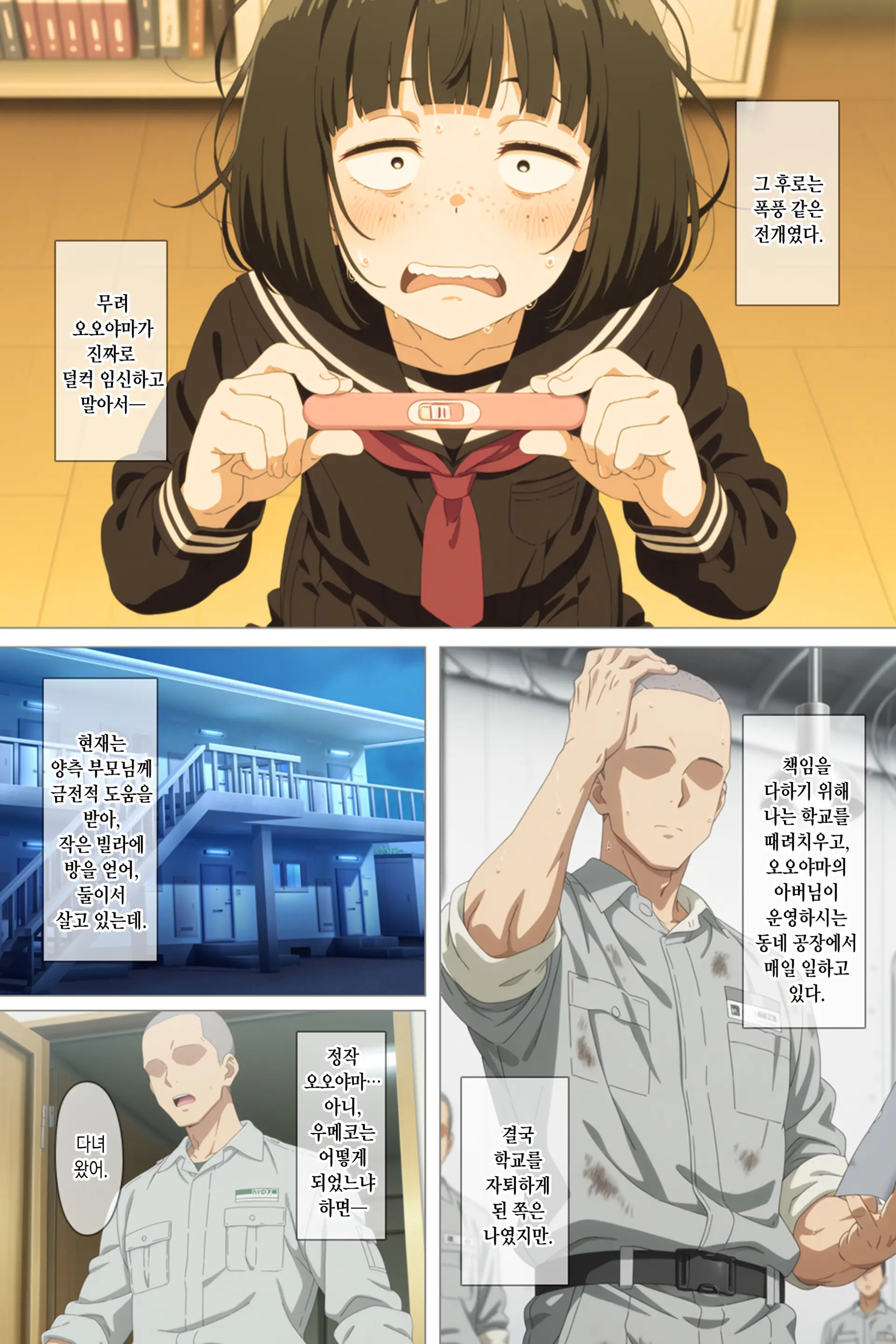 Tonikaku Yaritakute Dakyou No Sue Tsukiatta Jimigao De Hinsou Na Karada No Joshi Wo Ukkari Haramasete Shimatta Ore No Matsuro