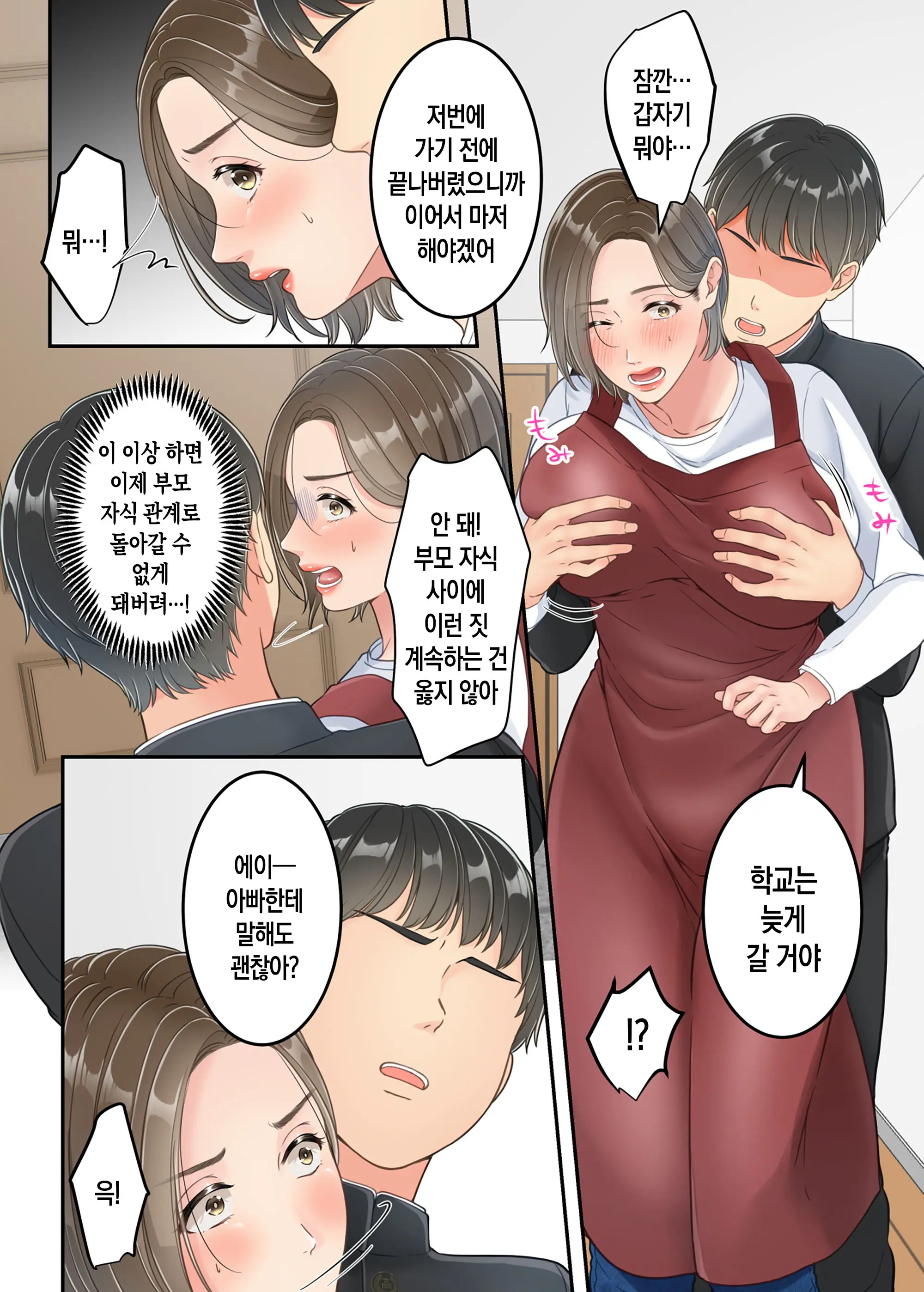 Furin Shita Hahaoya O Musuko Ga Seisai Suru Hanashi | 불륜을 저지른 엄마를 아들이 제재하는 이야기
