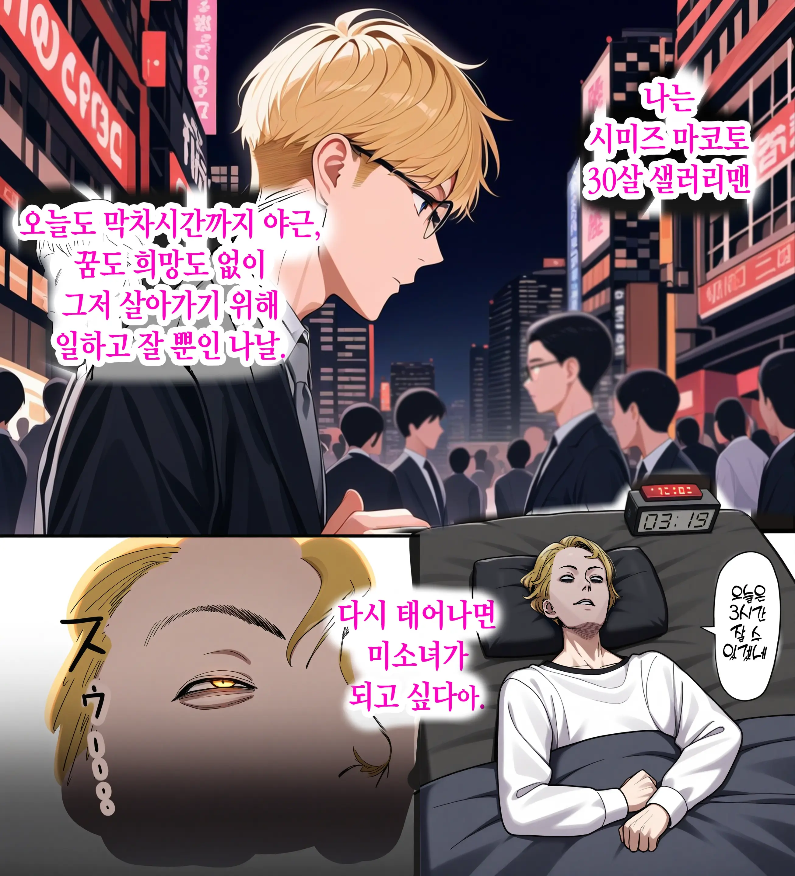 TS해서 동정을 놀리는 이야기