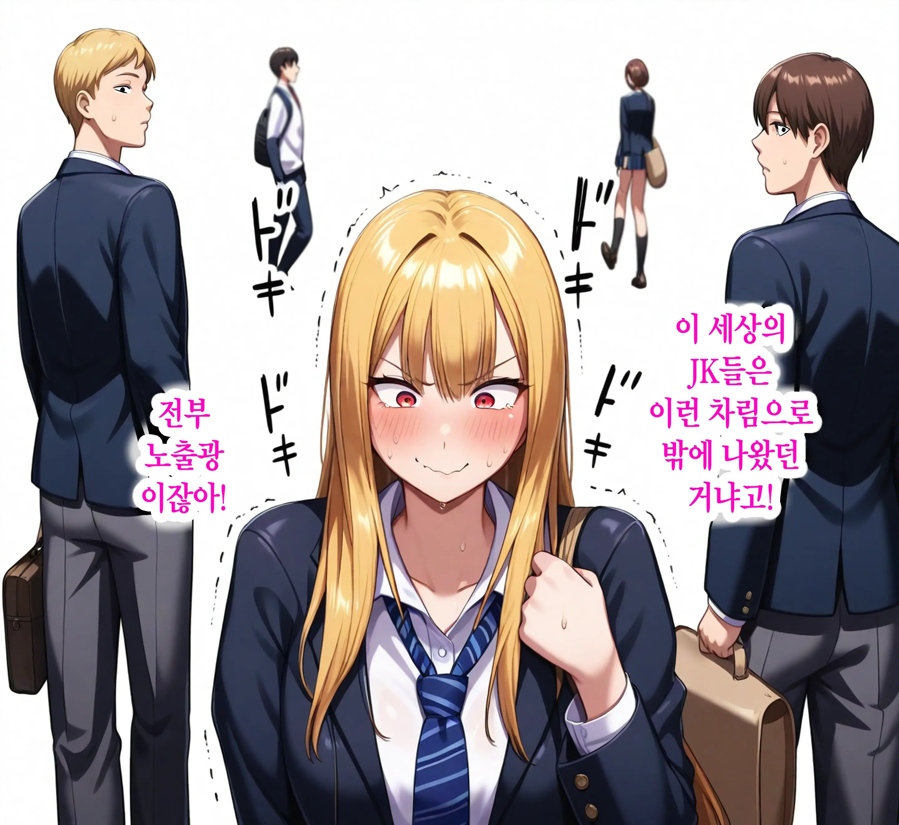 TS해서 동정을 놀리는 이야기