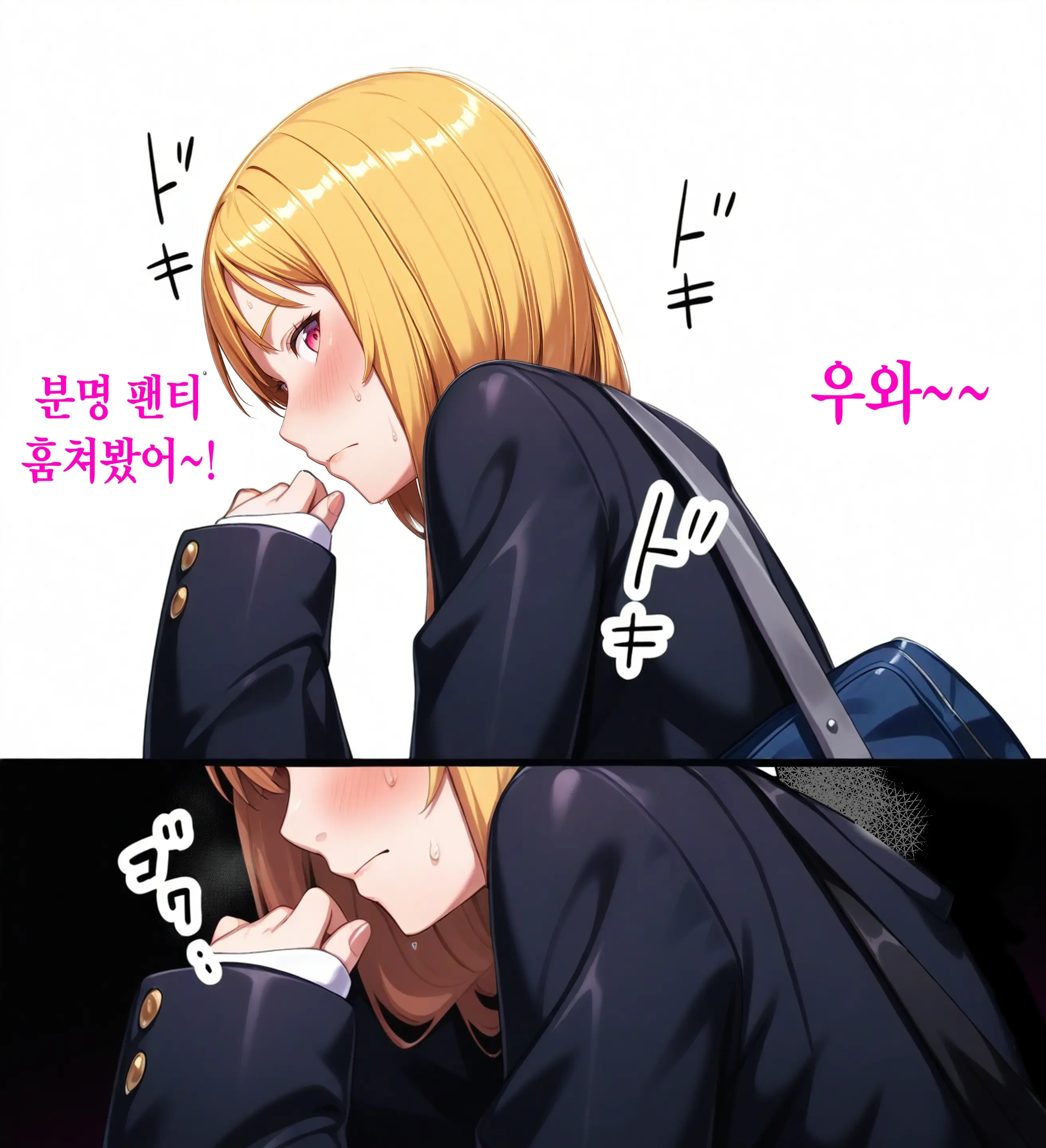 TS해서 동정을 놀리는 이야기