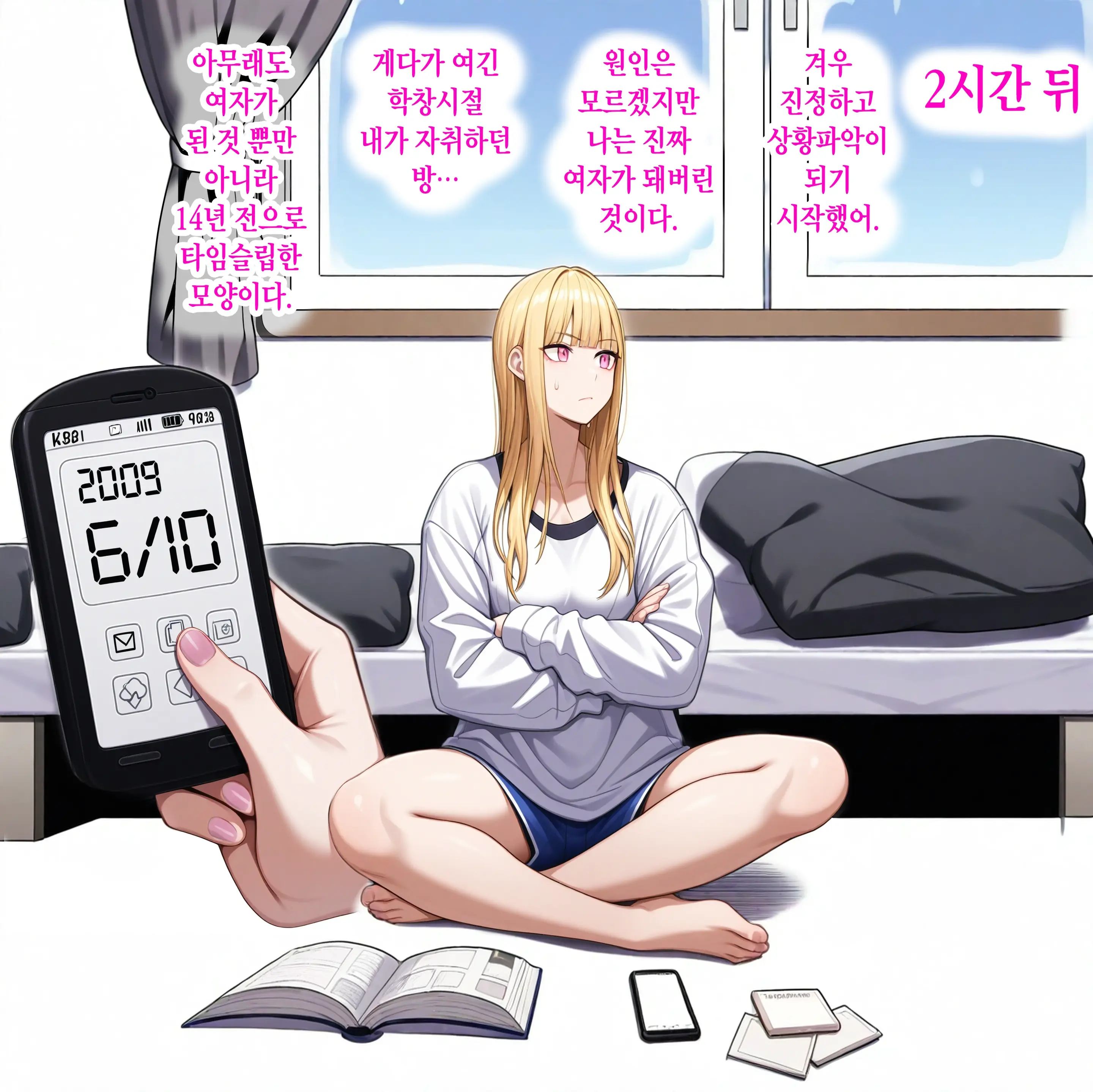 TS해서 동정을 놀리는 이야기