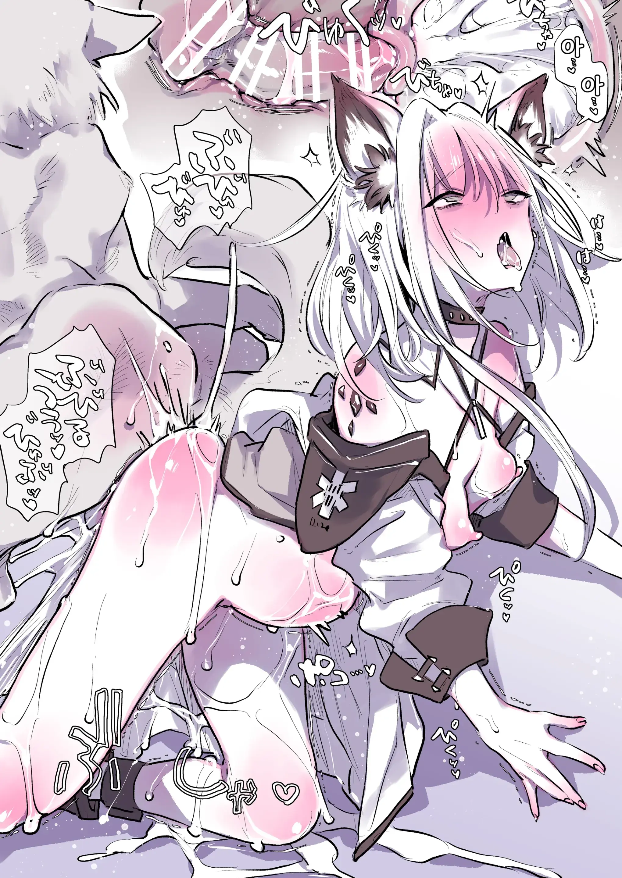 Chiku Echi Skeb Matome 4 | 동물 섹스 Skeb 모음 4