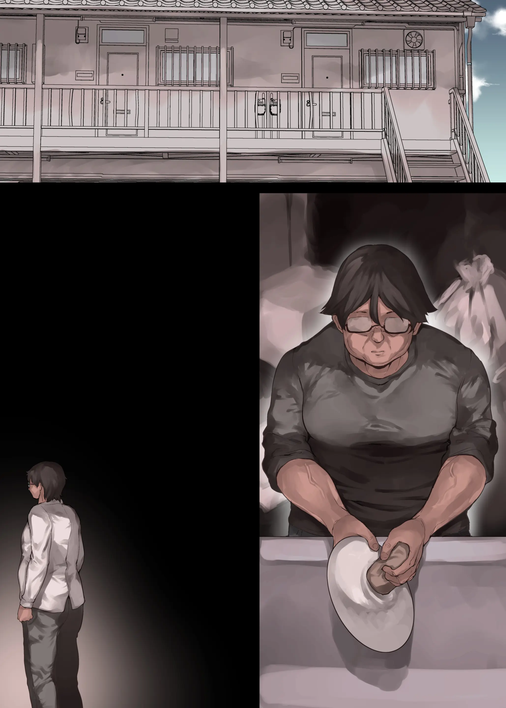 Doushite Kazoku Nanoni Sex Suru No... - Haha To Imouto Wa Itsudemo Tsukaeru Onaho - | 왜 가족인데 섹스를 하는 걸까…? ── 의붓엄마와 의붓동생은 언제든지 사용할 수 있는 신부
