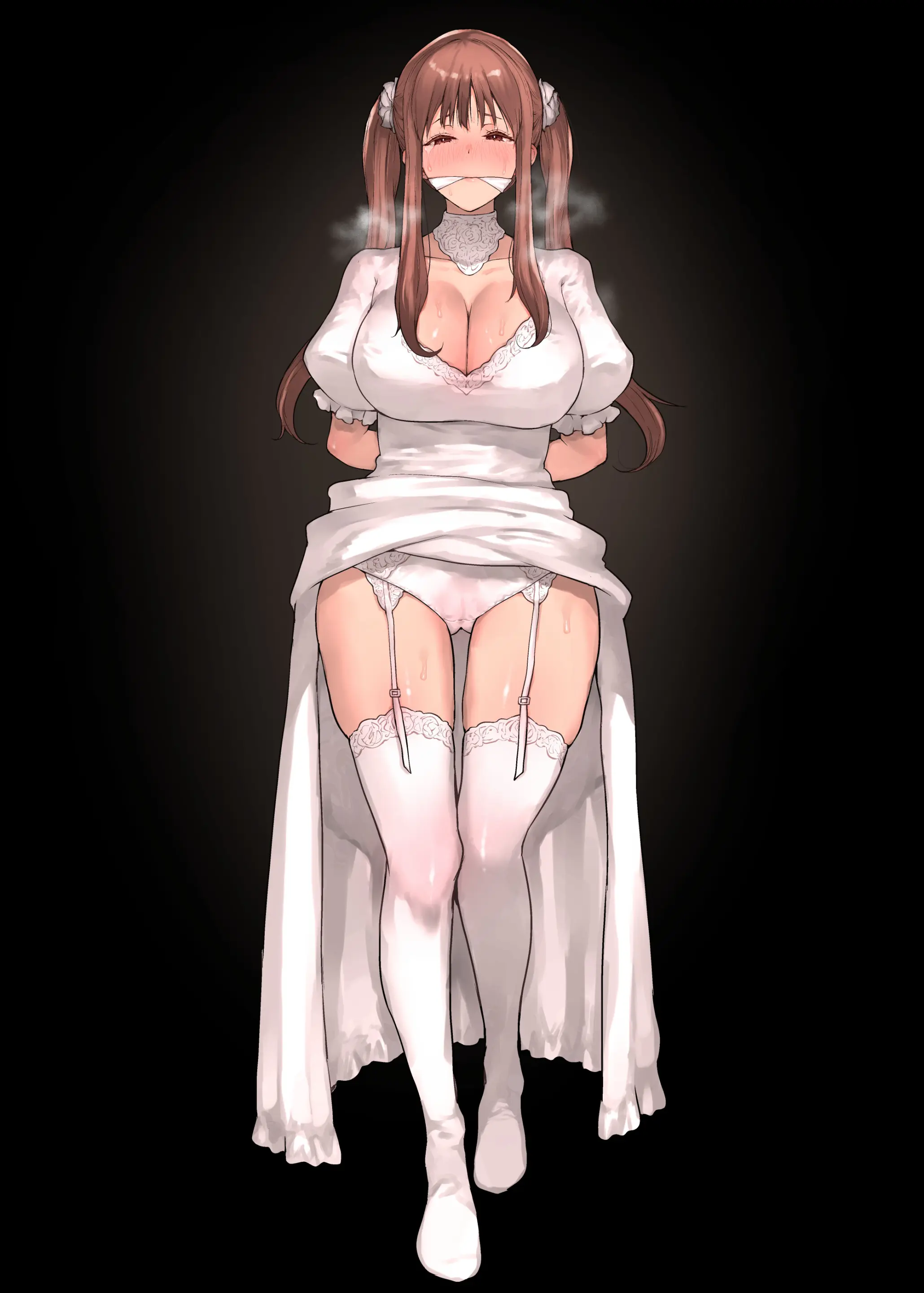 Doushite Kazoku Nanoni Sex Suru No... - Haha To Imouto Wa Itsudemo Tsukaeru Onaho - | 왜 가족인데 섹스를 하는 걸까…? ── 의붓엄마와 의붓동생은 언제든지 사용할 수 있는 신부