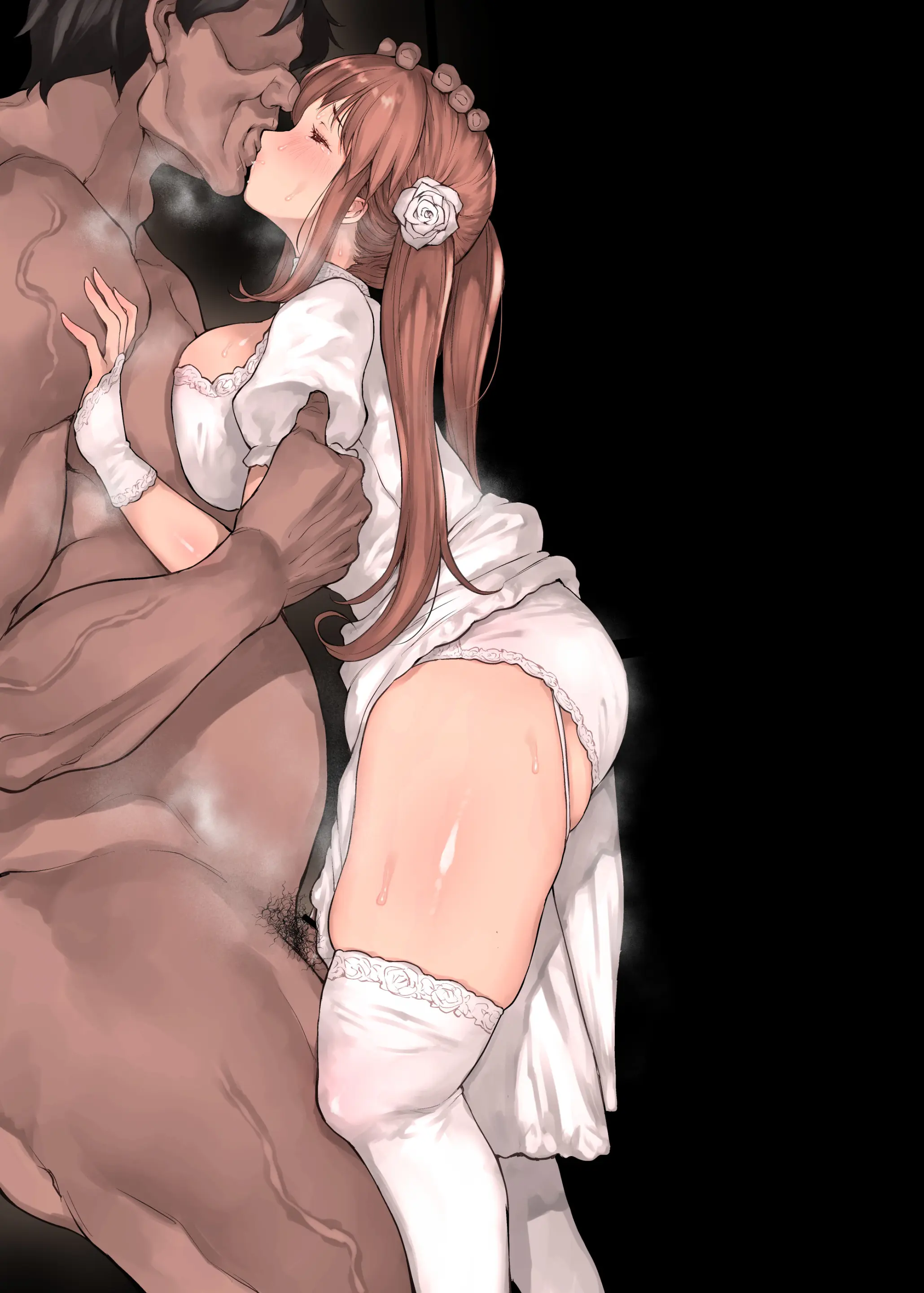 Doushite Kazoku Nanoni Sex Suru No... - Haha To Imouto Wa Itsudemo Tsukaeru Onaho - | 왜 가족인데 섹스를 하는 걸까…? ── 의붓엄마와 의붓동생은 언제든지 사용할 수 있는 신부