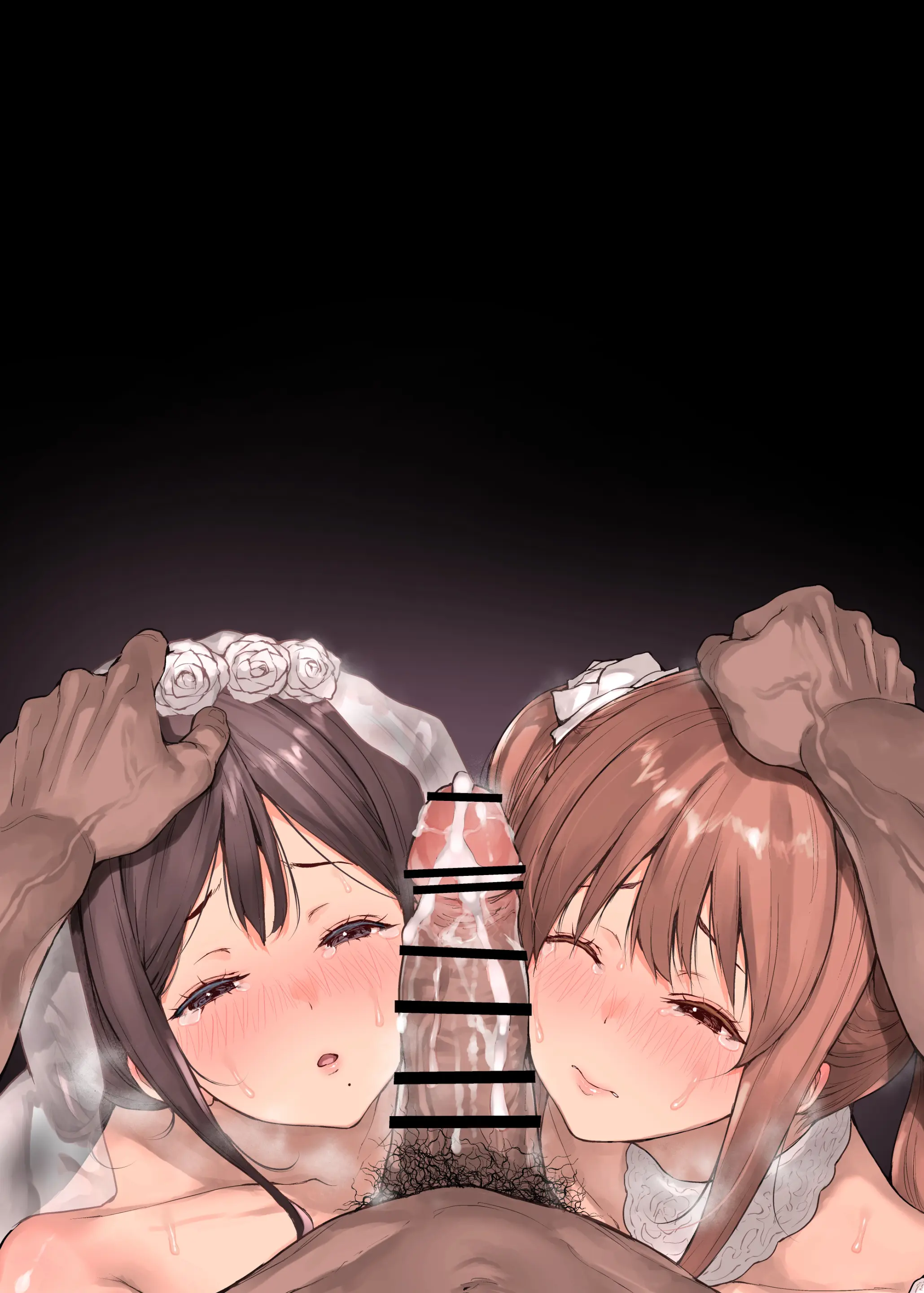 Doushite Kazoku Nanoni Sex Suru No... - Haha To Imouto Wa Itsudemo Tsukaeru Onaho - | 왜 가족인데 섹스를 하는 걸까…? ── 의붓엄마와 의붓동생은 언제든지 사용할 수 있는 신부