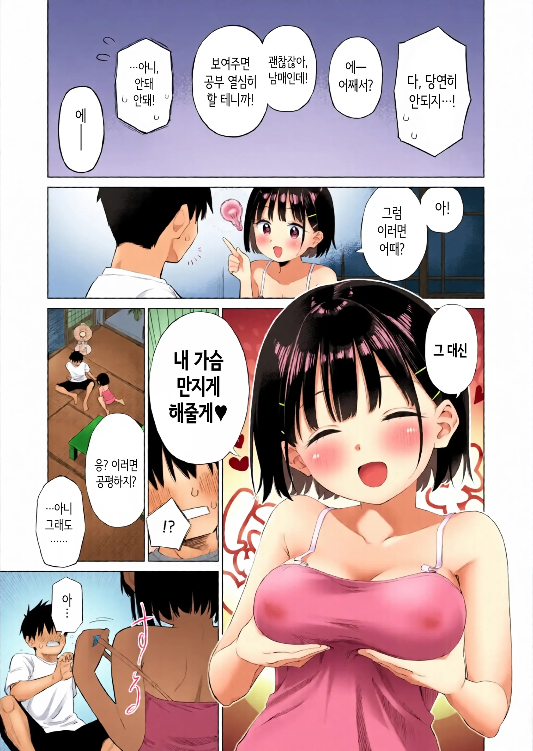 시골 여동생과 무지의 유혹