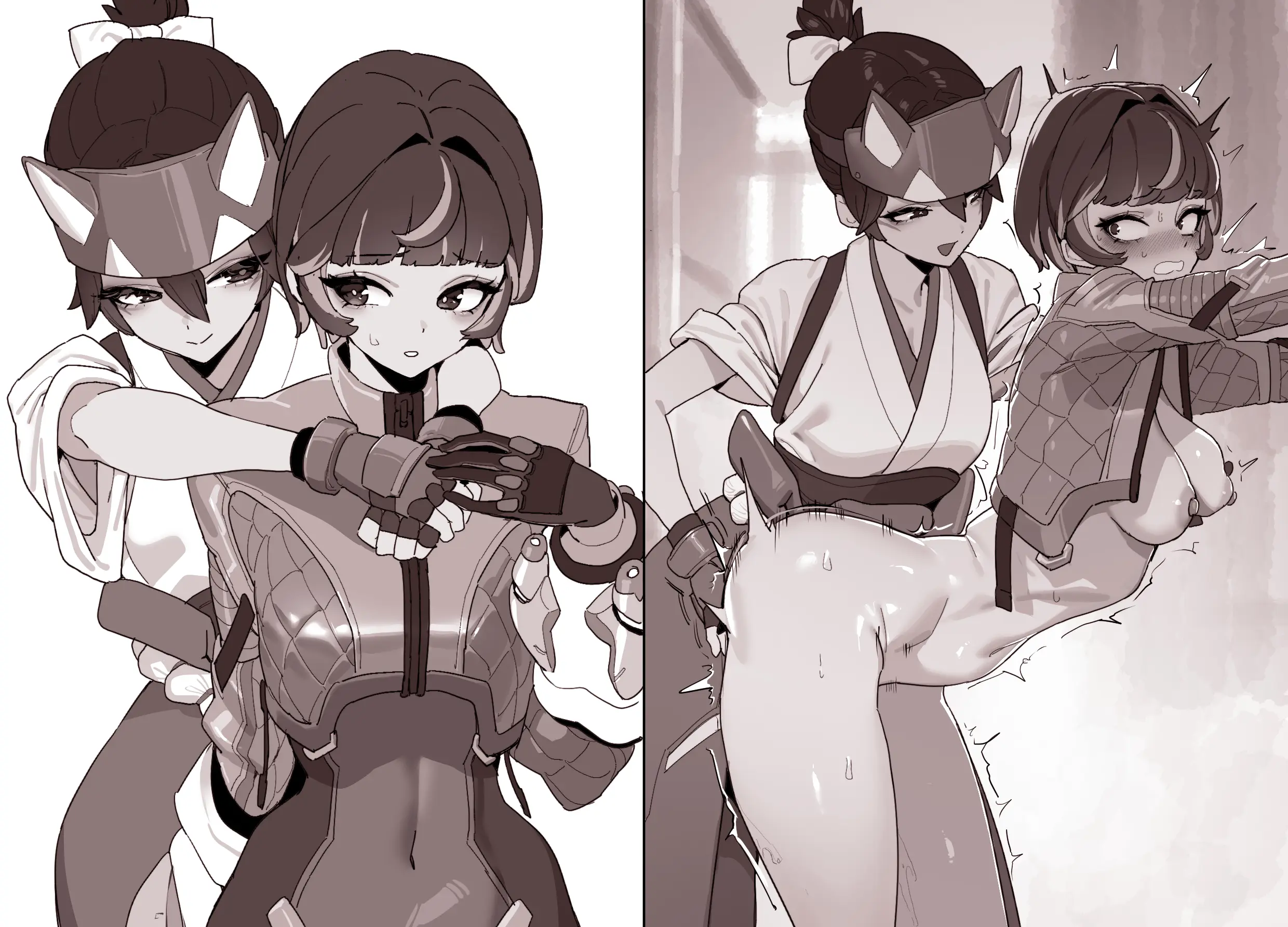 오버워치 꼴림 4천왕 표지
