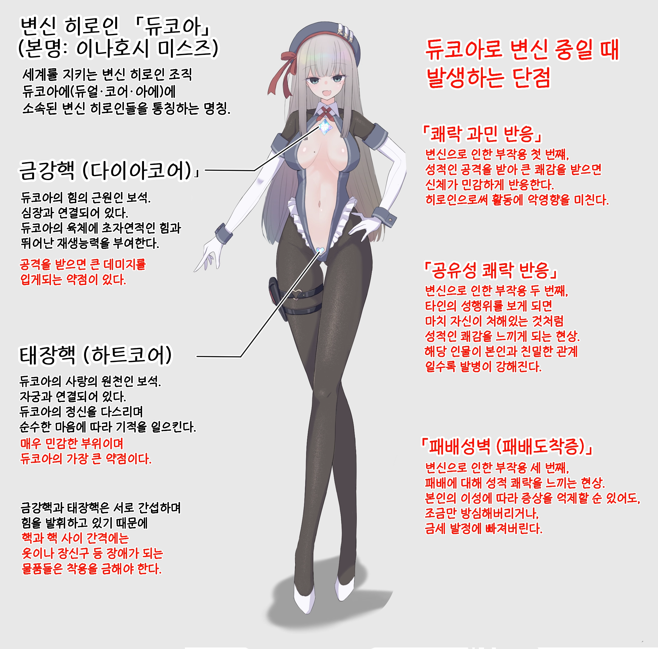 변신 히로인 Vs 절정즉사 레이저 블레이드