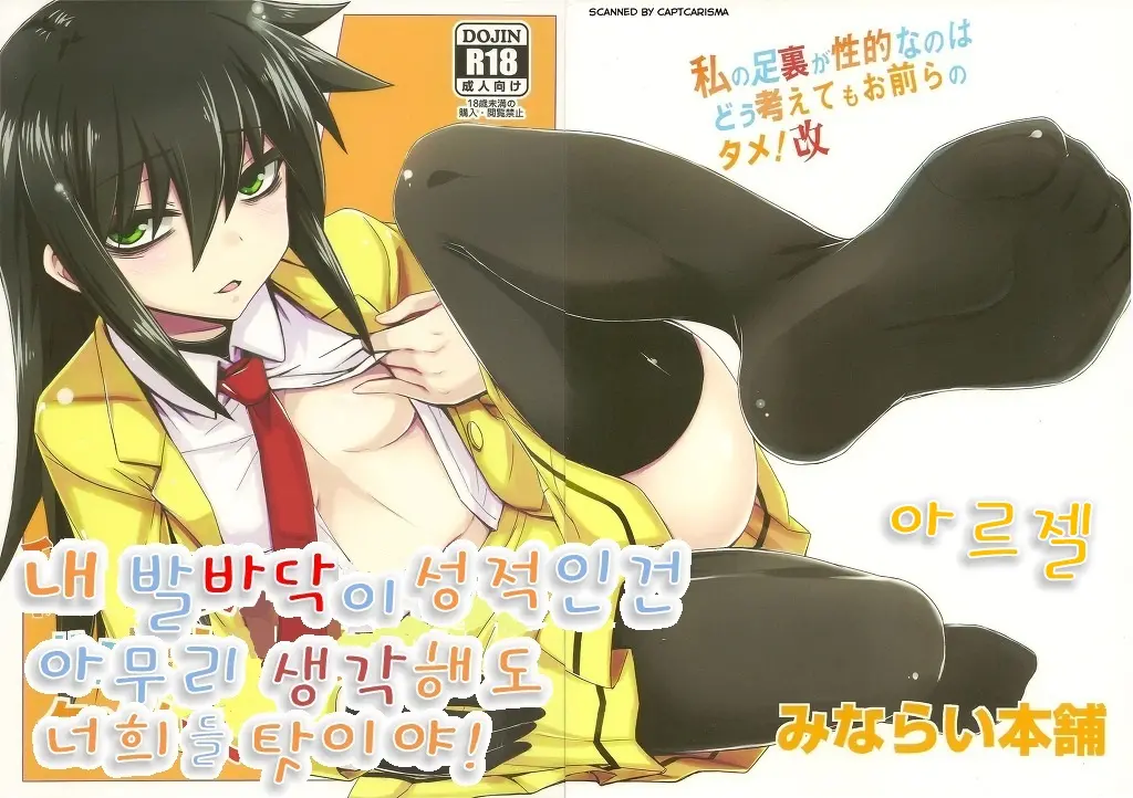 Watashi No Ashiura Ga Seiteki Na No Wa Dou Kangaetemo Omaera No Tame! Kai | 내 발바닥이 성적인건 아무리 생각해도 너희들 탓이야!