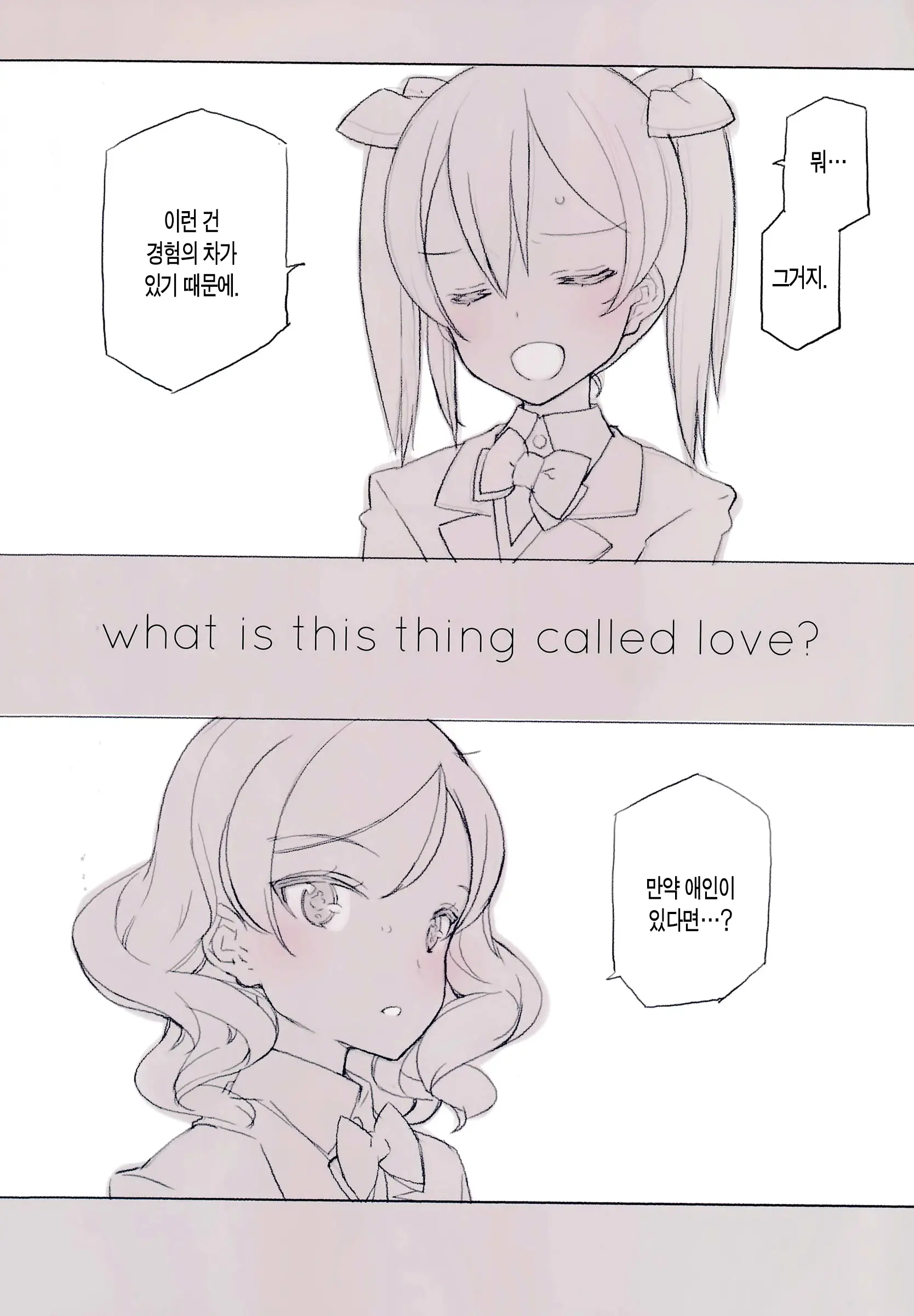 What Is This Thing Called Love? 1