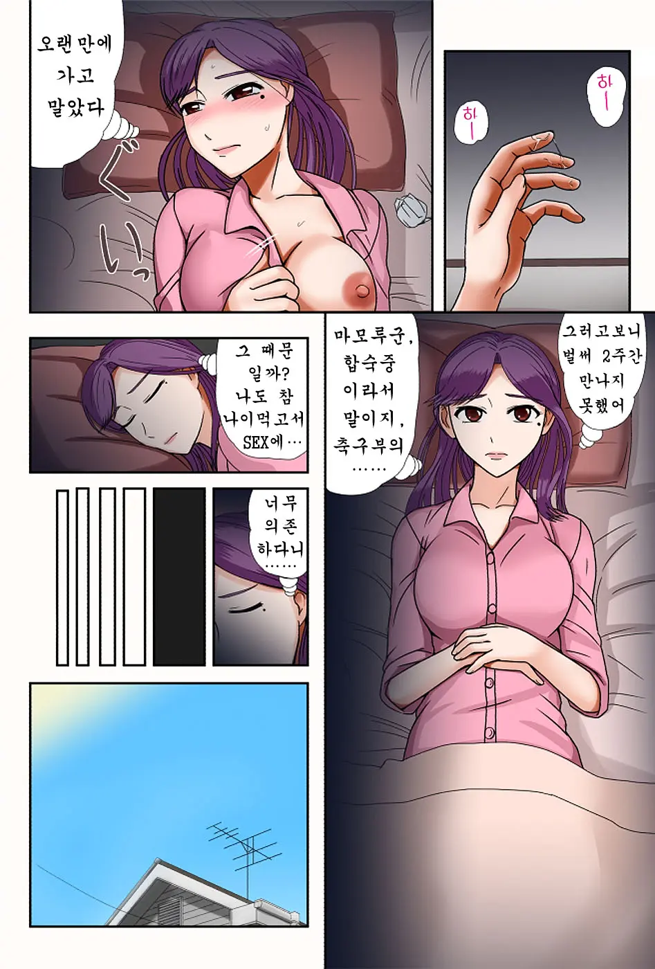 Miboujin, Sainen Suru Mesu No Yokubou Naki Musuko No Yuujin To... Dai Isshou Nettaiya Asedaku Sex Hen