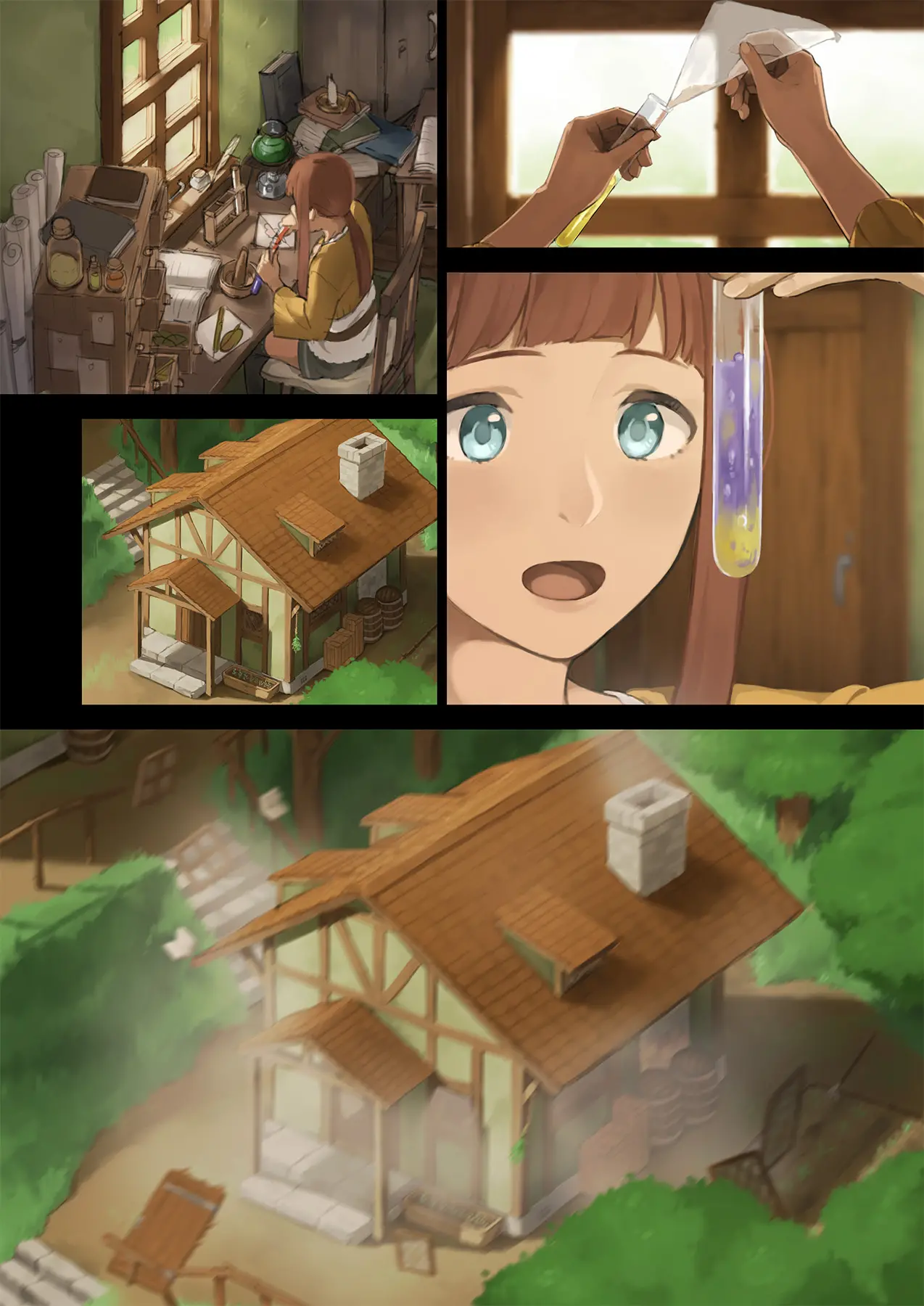 Mori De Deatta Touzoku Ni Tsukamatte Shimatta Watashi Wa...