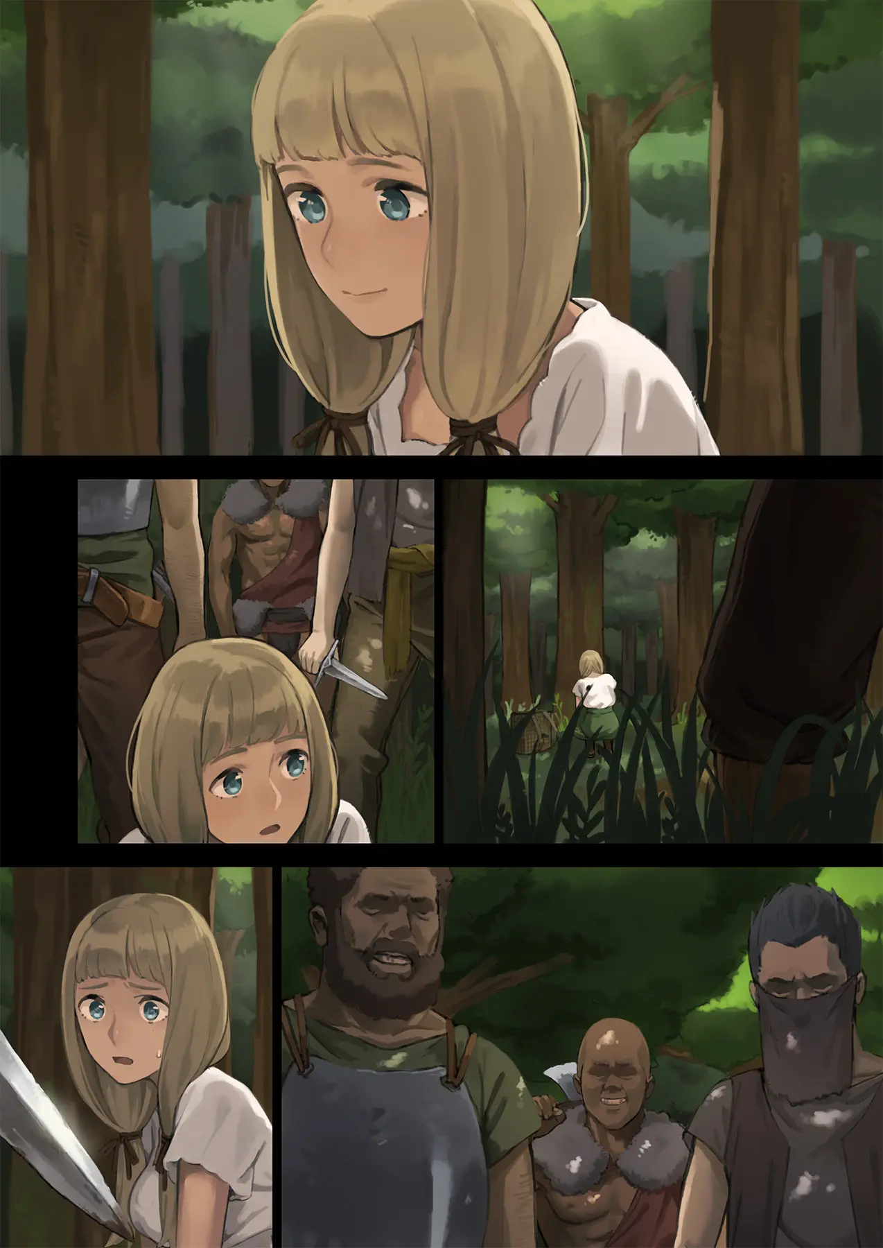 Mori De Deatta Touzoku Ni Tsukamatte Shimatta Watashi Wa...