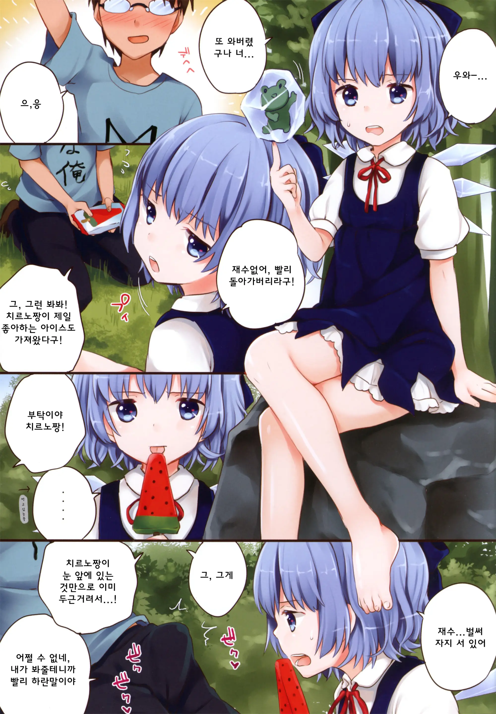 Cirno-Chan Ni Oazuke Saretai Hito Muke