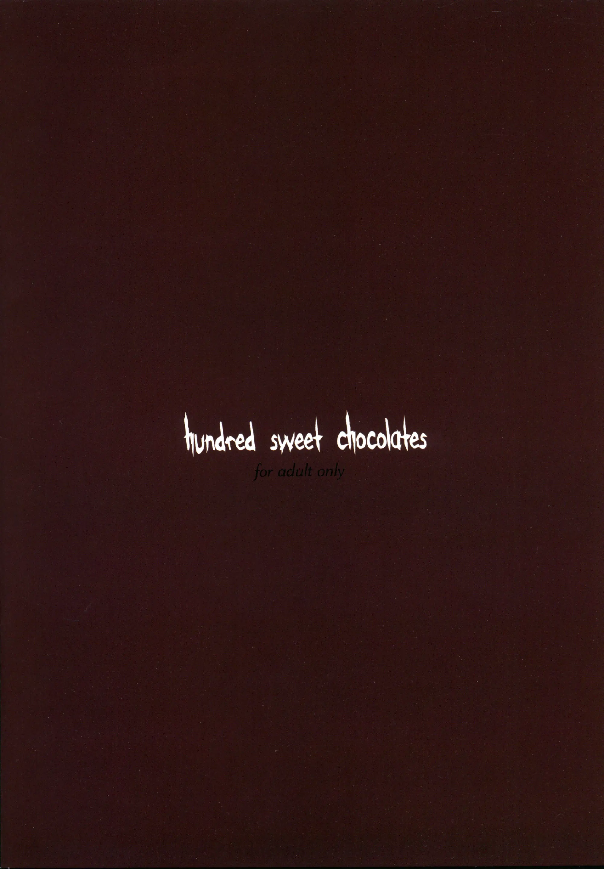 Hundred Sweet Chocolates