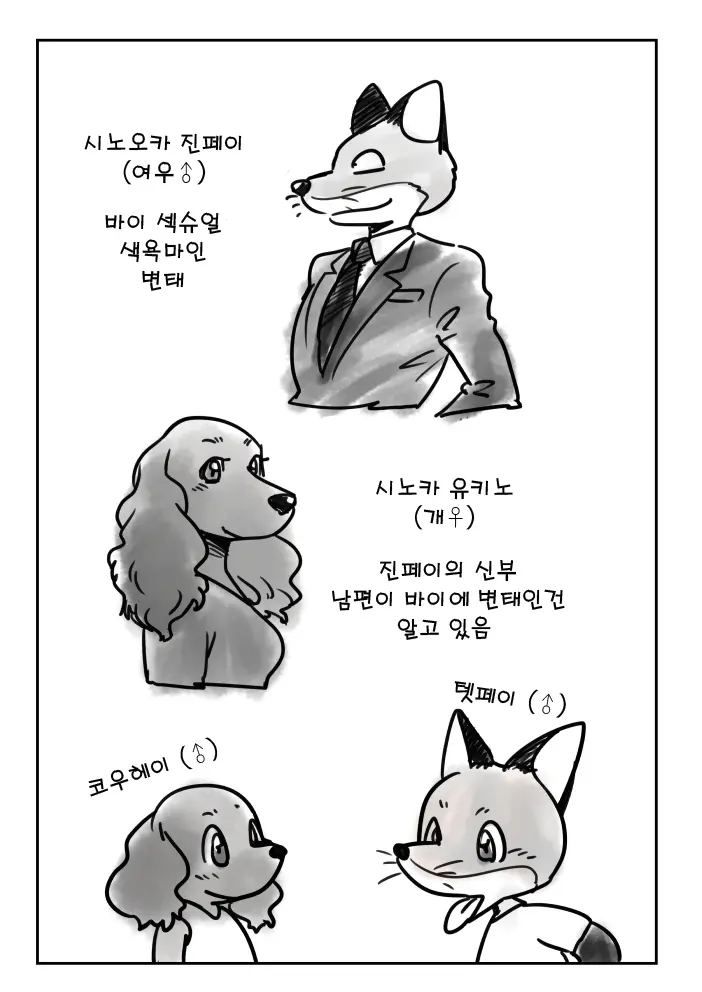 Kitsune Otoko To Inu Yome No Yoru No Seikatsu. Ato Shussan.
