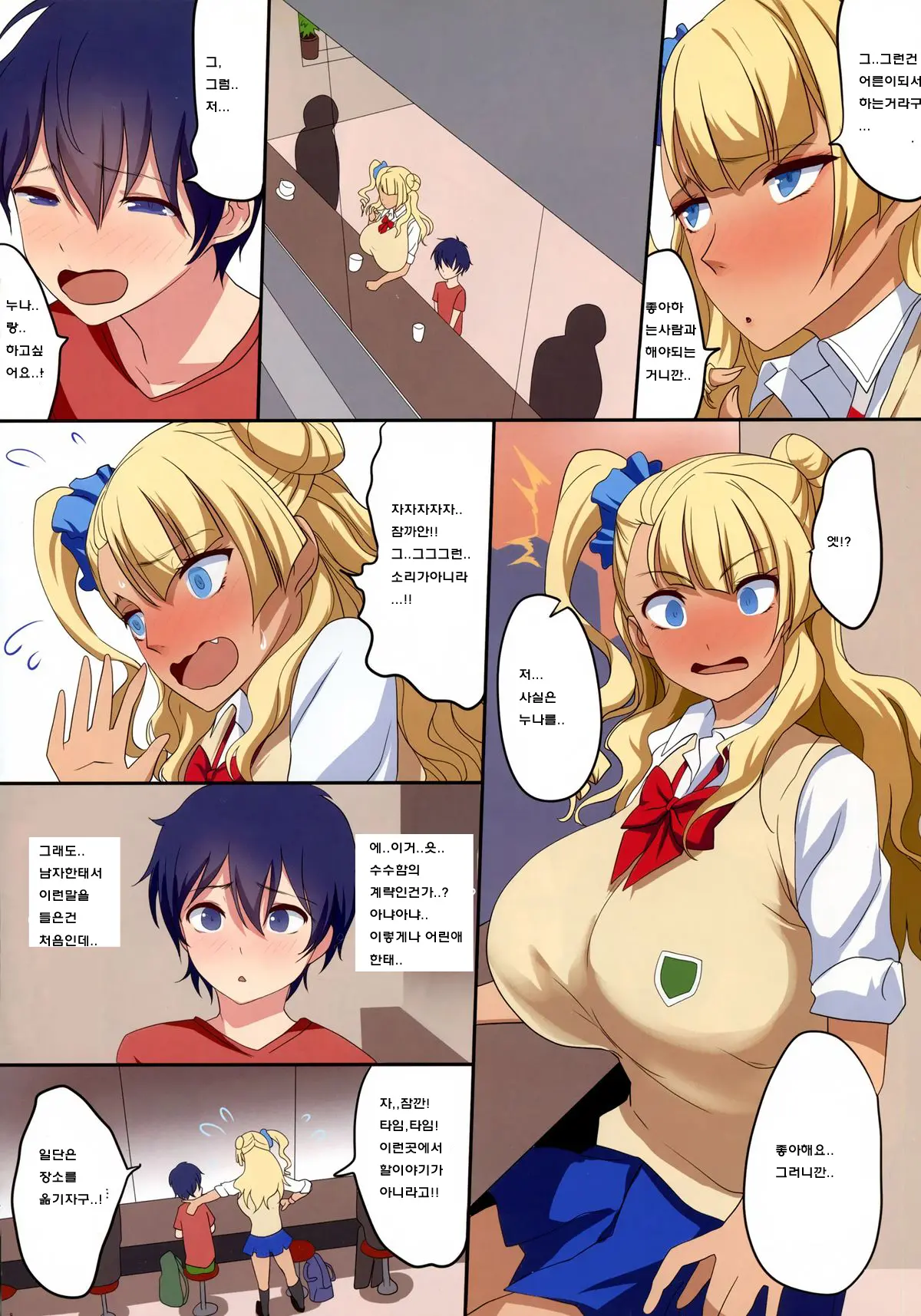 Kyonyuu Gal Wa Kawaii Otokonoko Ni Yowaitte Hontou Desu Ka?
