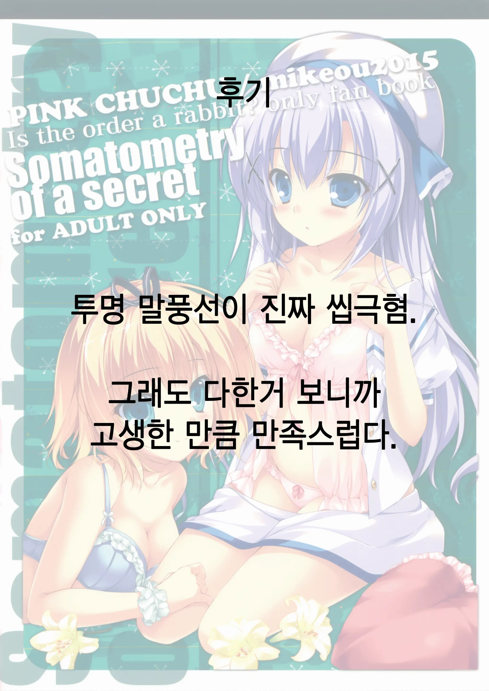 Naisho No Shintai Sokutei - Somatometry Of A Secret | 비밀의 신체 측정