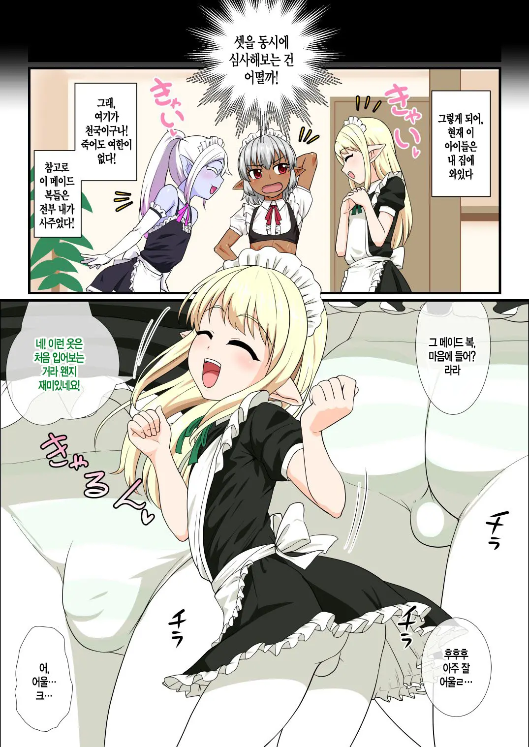 Itsuka Otokonoko Elf-Tachi Ga Wagaya Ni Kitara | 언젠가 오토코노코 엘프들이 내집에 찾아온다면