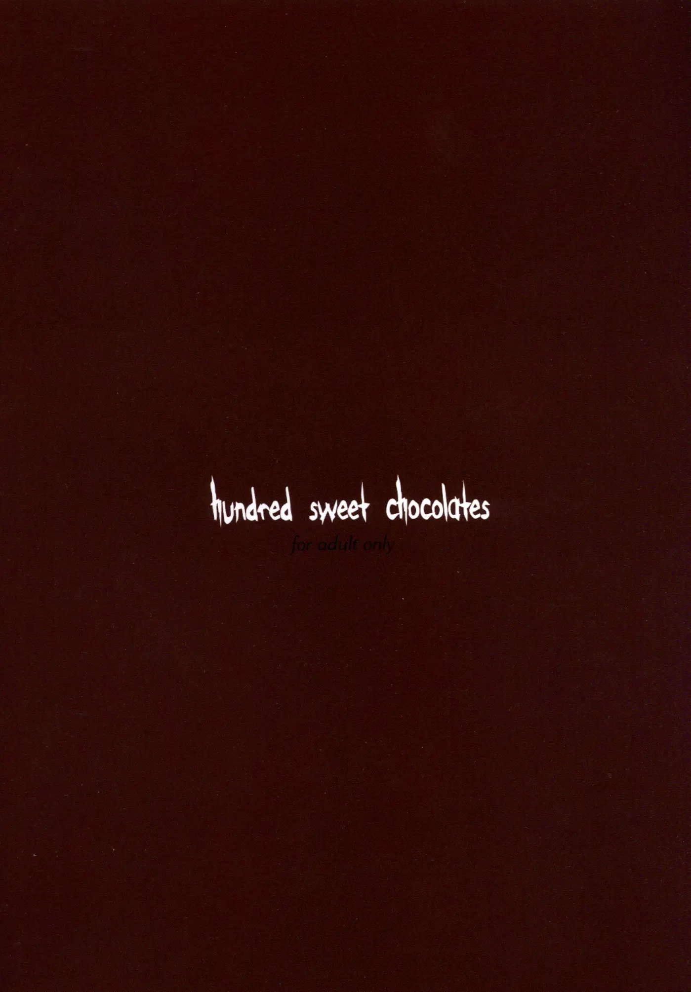 Hundred Sweet Chocolates