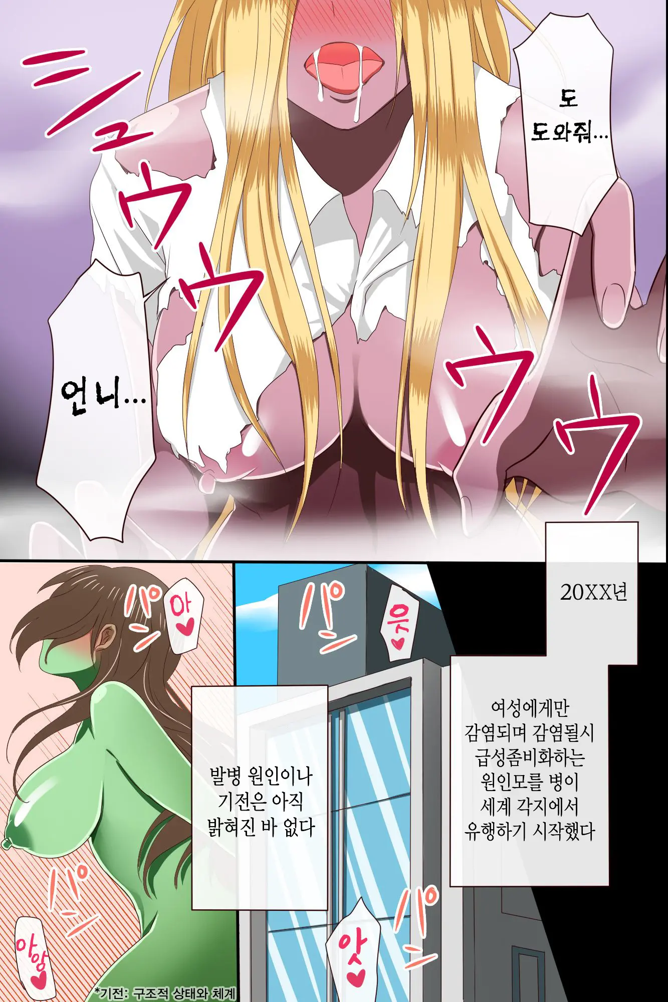 Chiryouyaku Wa Ore No Seishi Dake!? Onnatachi Ga Tsugitsugi To Kansen Shita Sekai | 치료제는 오직 내정자뿐!? 여자들이 연이어 감염되어버리는 세상