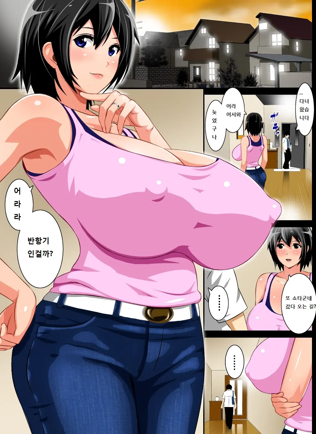 Reibo Misaki ~Kinpatsu Musuko To Onaho Haha~