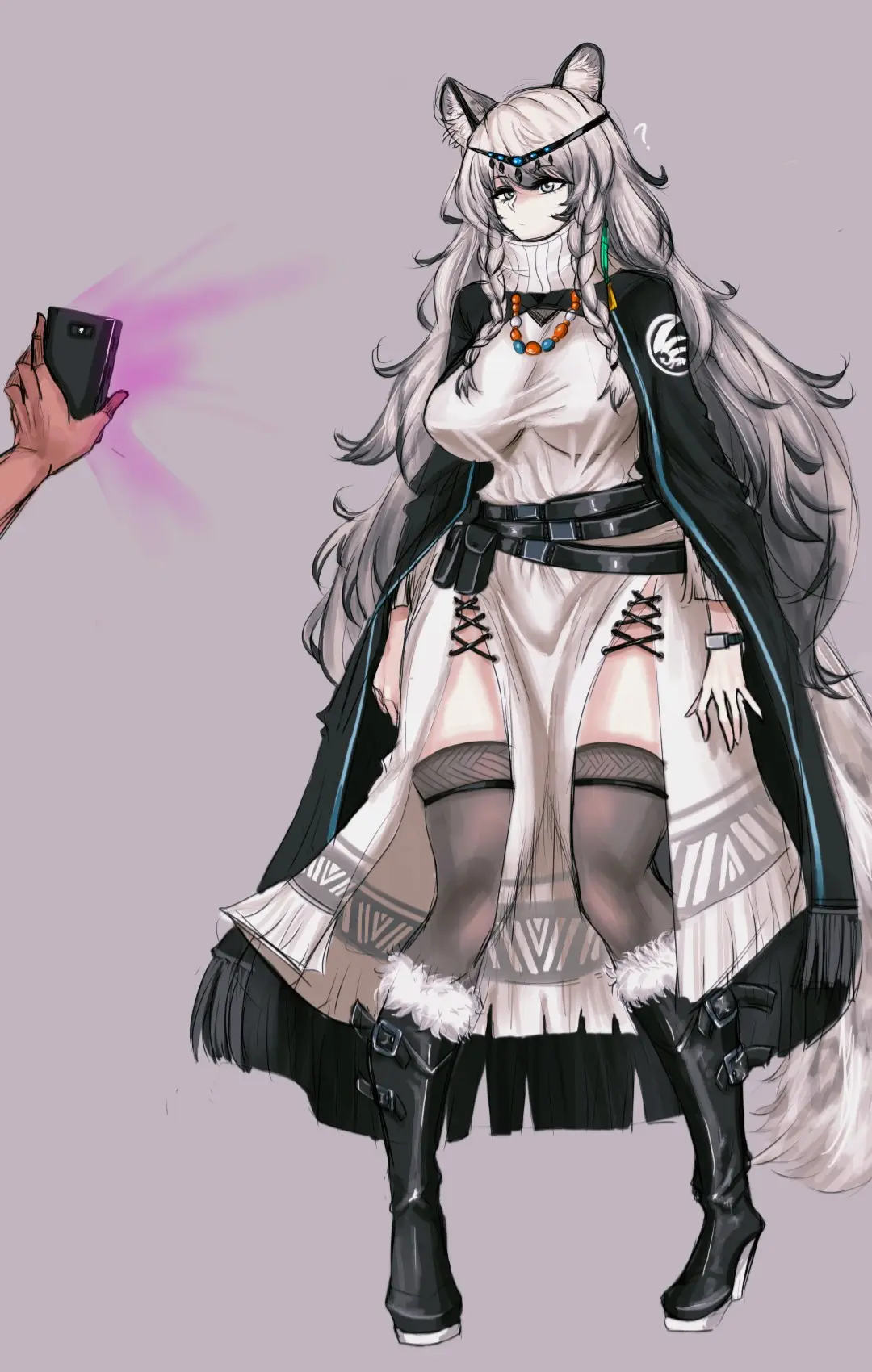 B