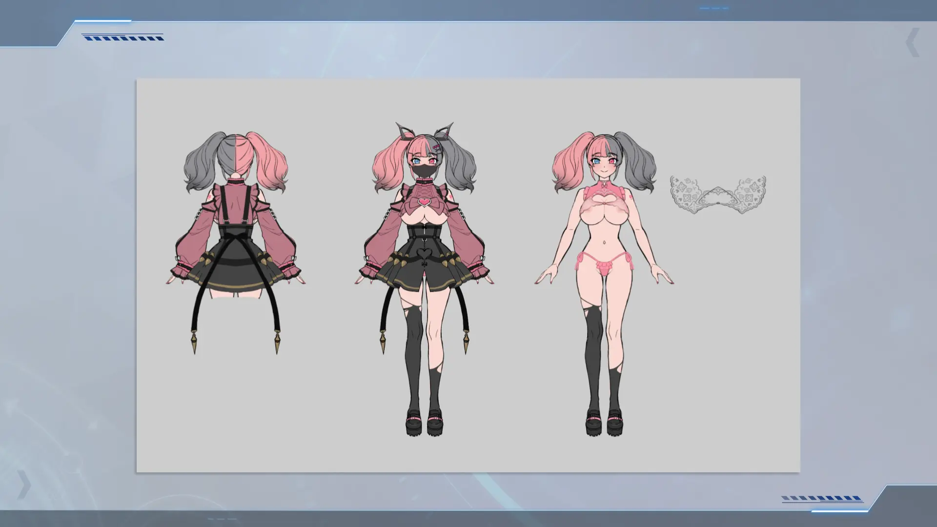 Wings Of Seduction 魅惑之翼 少女的爆衣攻略 Artbook