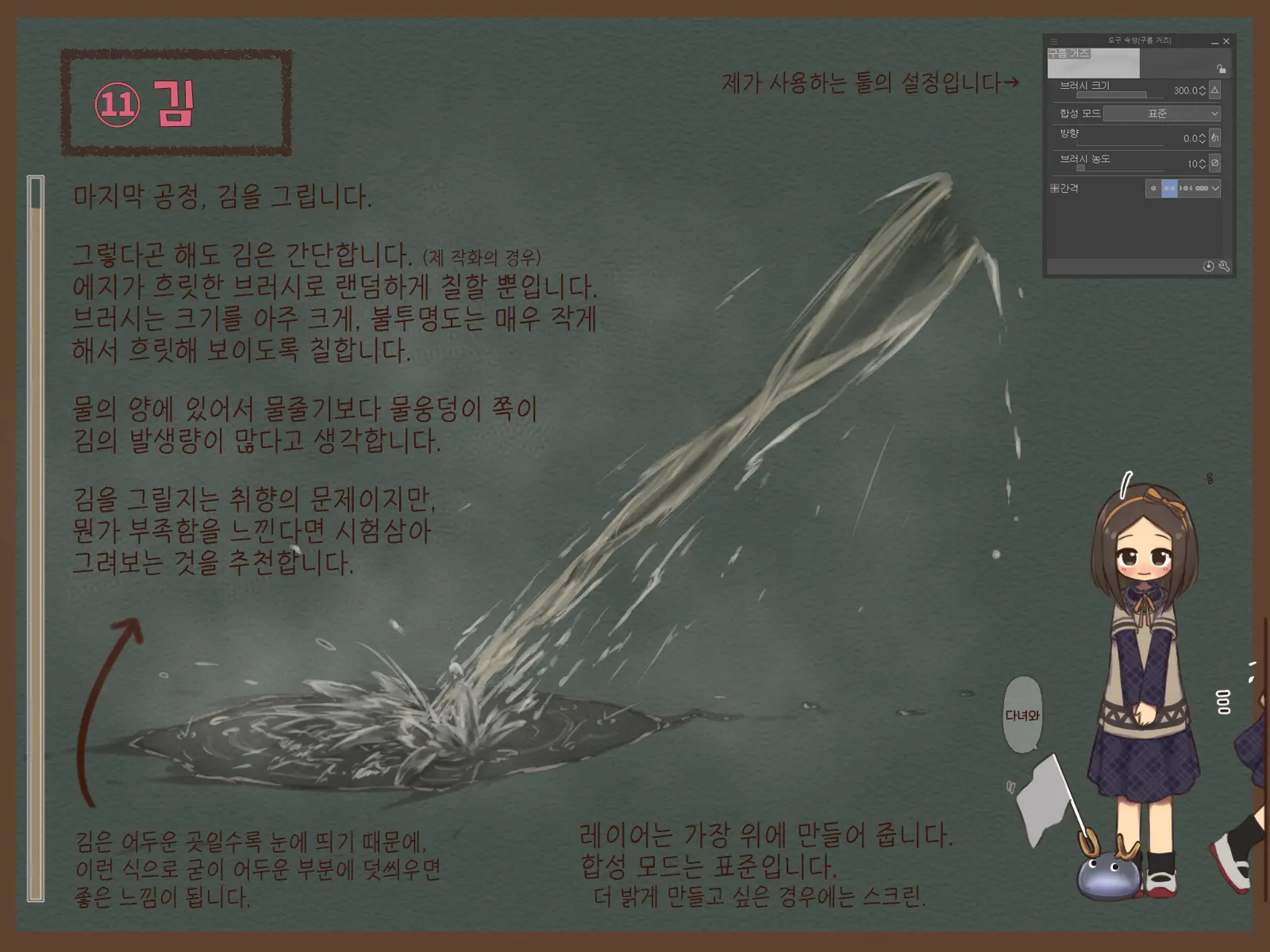 Ikioi Ga Tsuyokute Atatakakute Chotto Kiiro No Suiryuu Meikingu | 힘차고 따뜻하면서 약간 노란 물줄기 메이킹