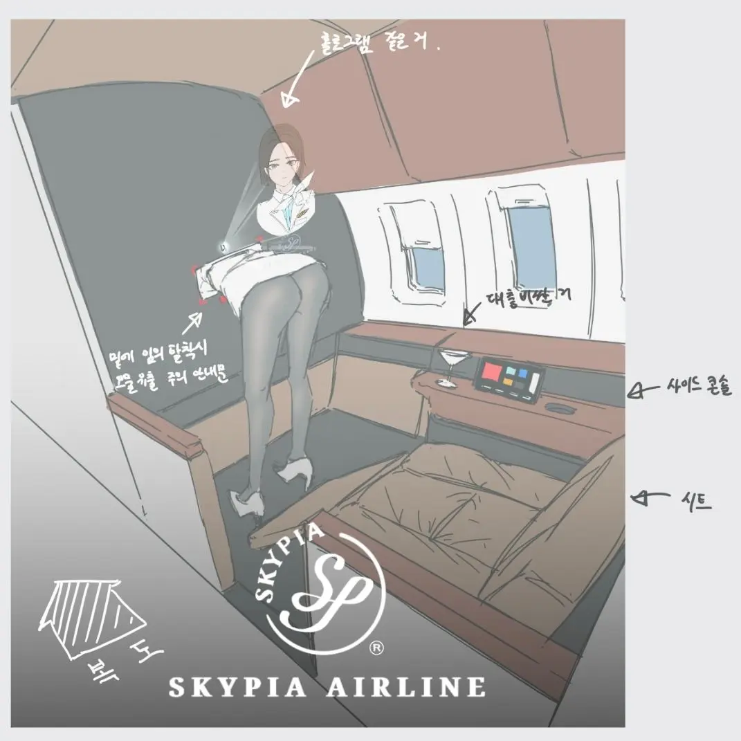 Female Stewardess