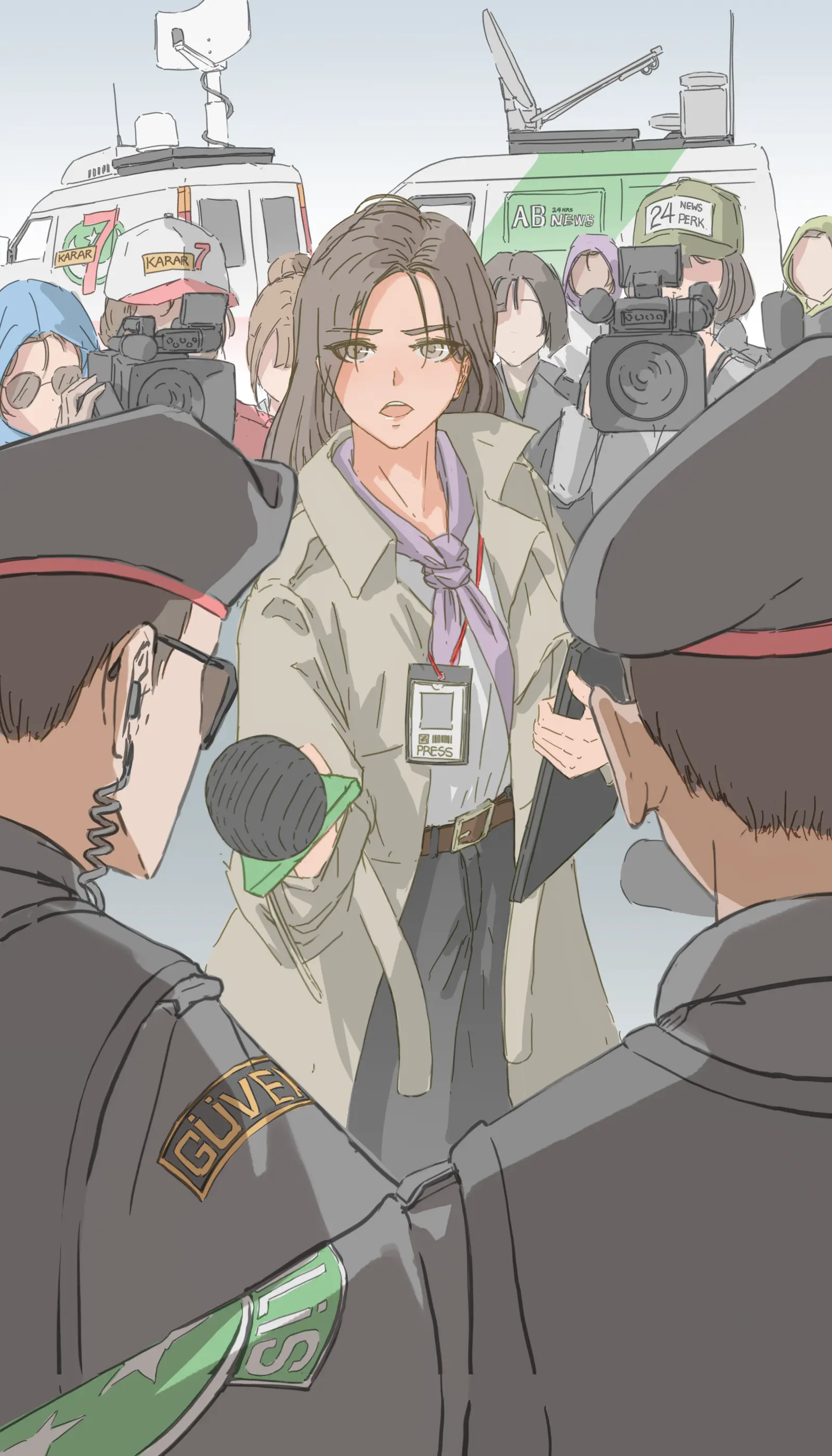 Female Journalist
