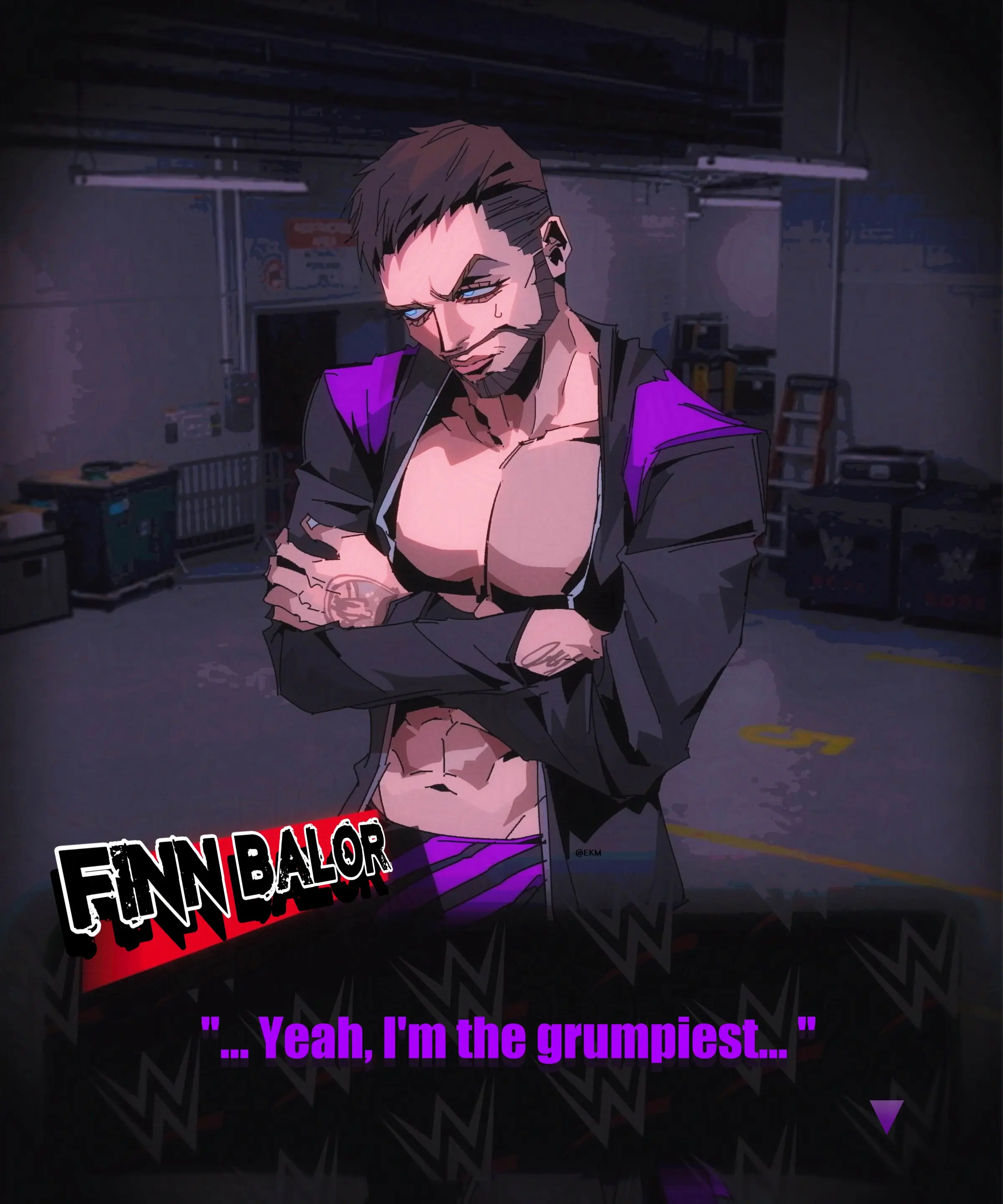 EKM FinnBalor Focus And WWE