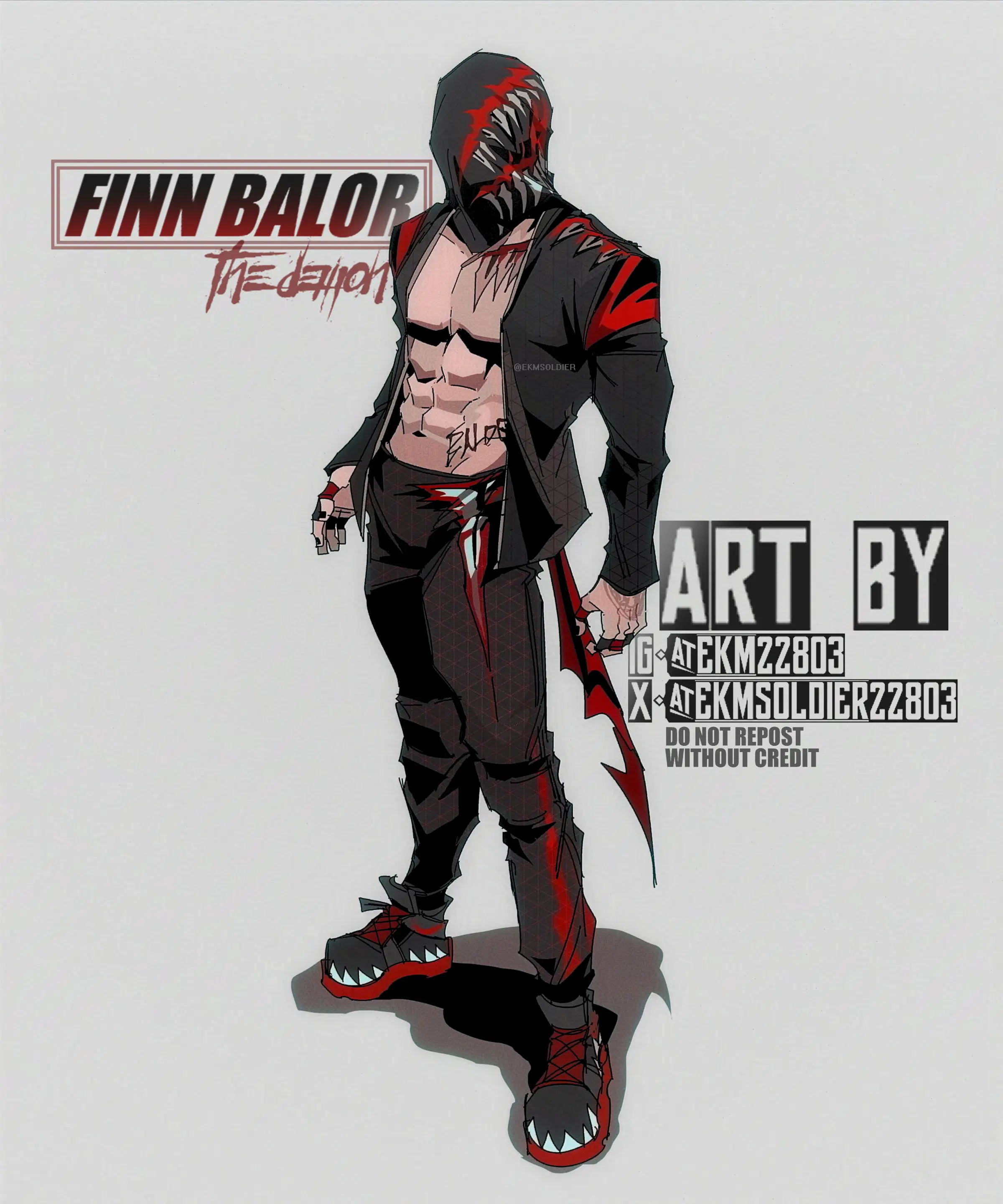 EKM FinnBalor Focus And WWE