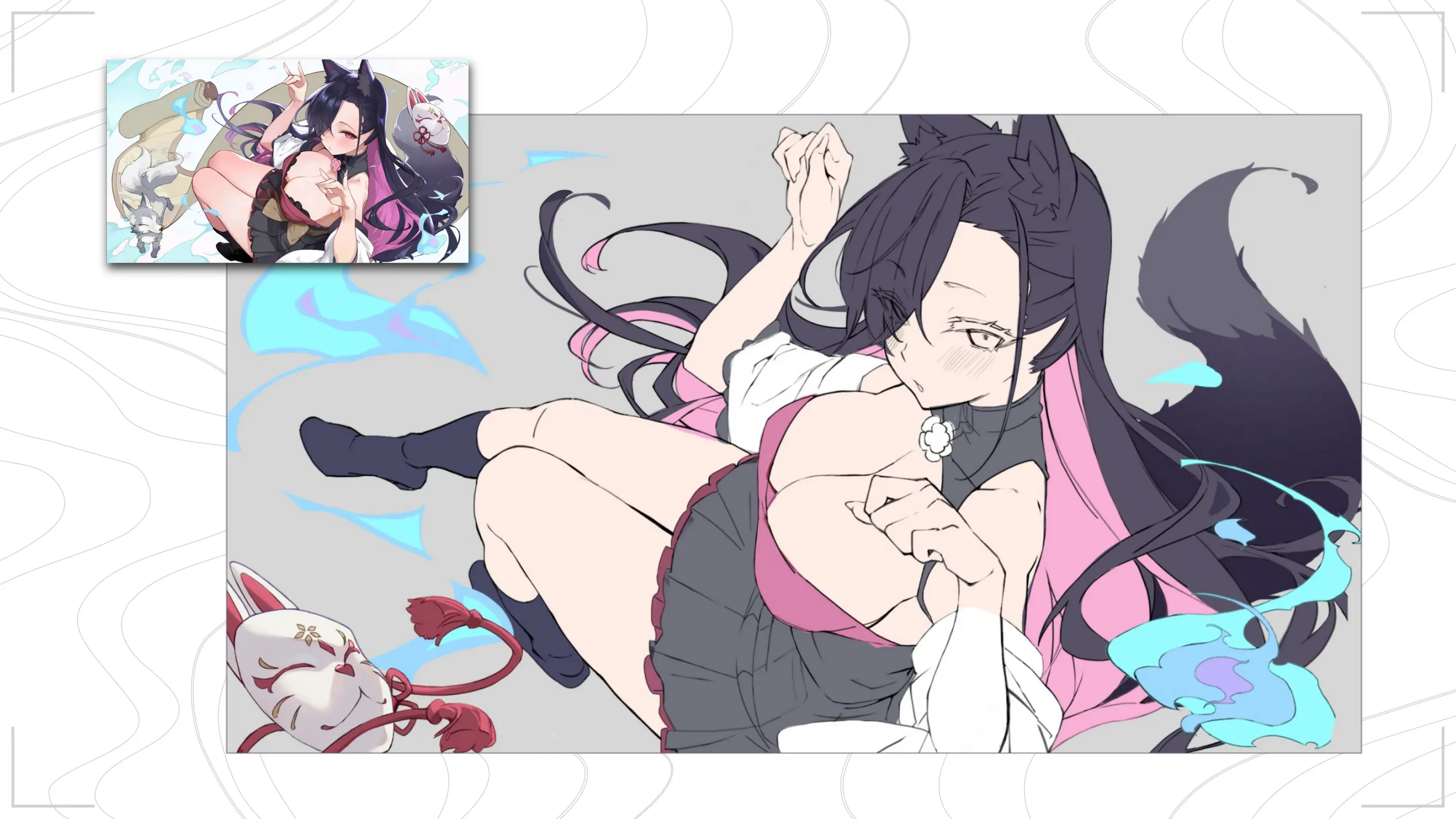 Mirai'S Midnight Stream Artbook Korean