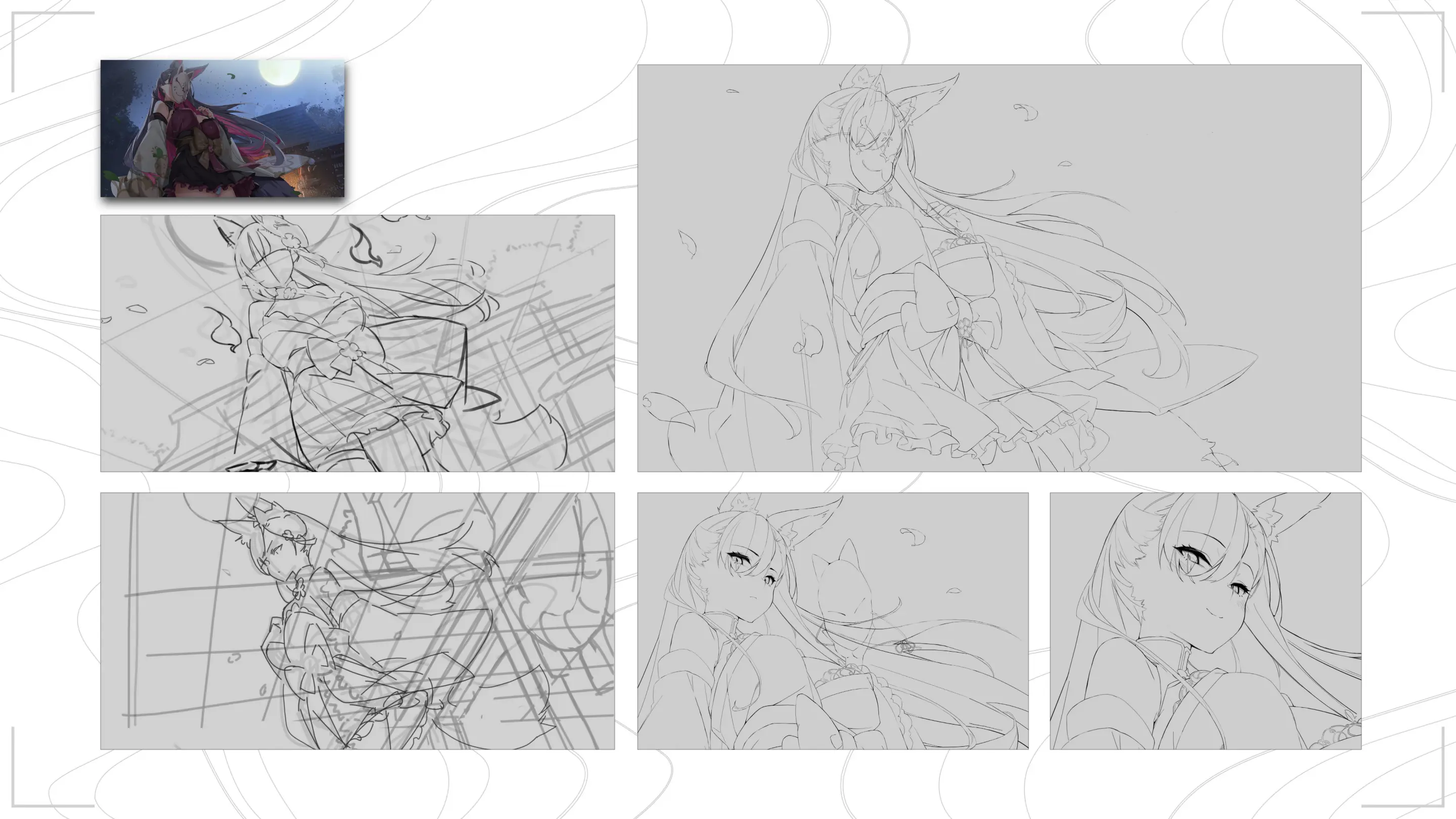 Mirai'S Midnight Stream Artbook Korean